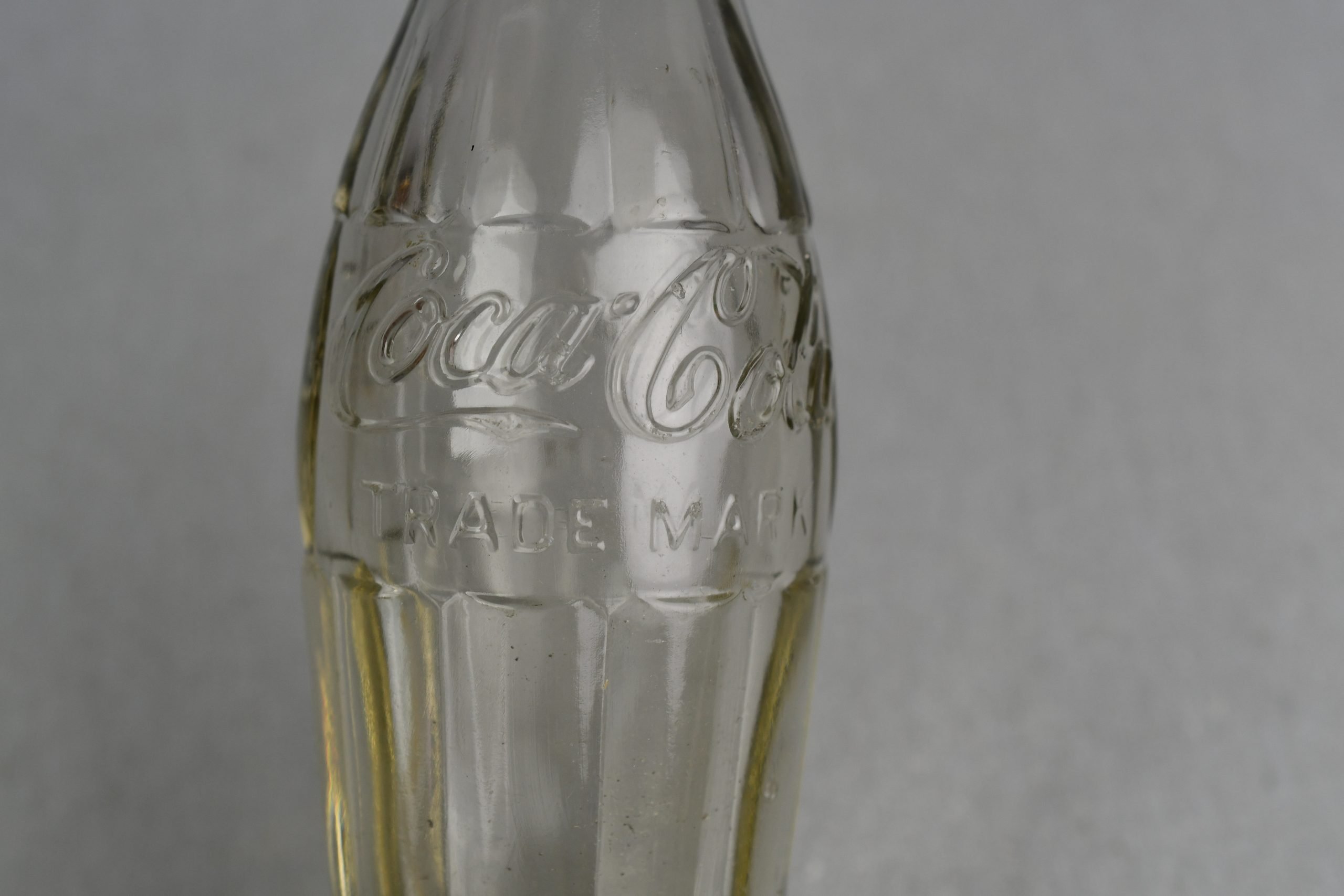 Original WW2 Coca-Cola Glass Bottle – 1945 – US Army / American GI Display — image 3