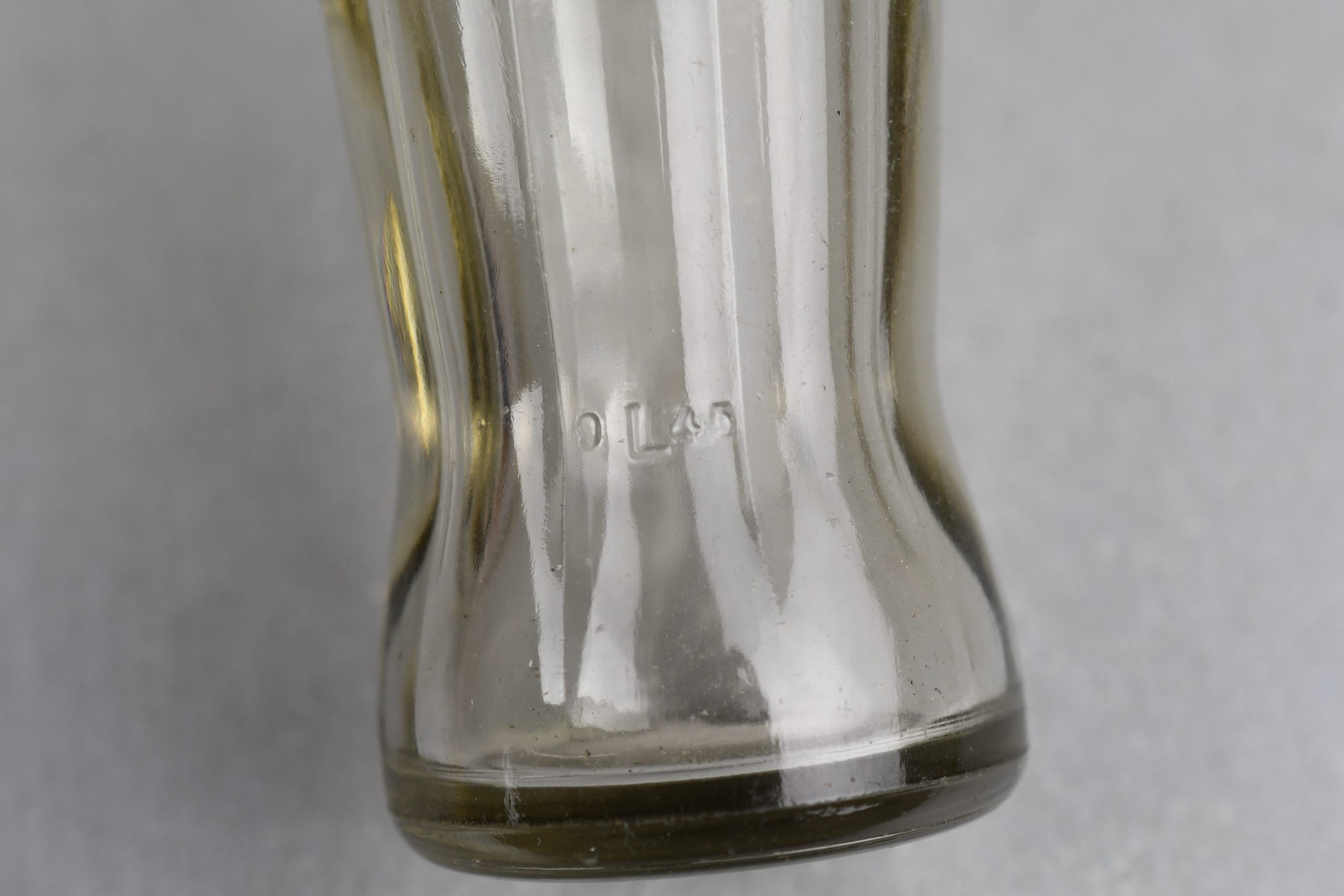Original WW2 Coca-Cola Glass Bottle – 1945 – US Army / American GI Display — image 4