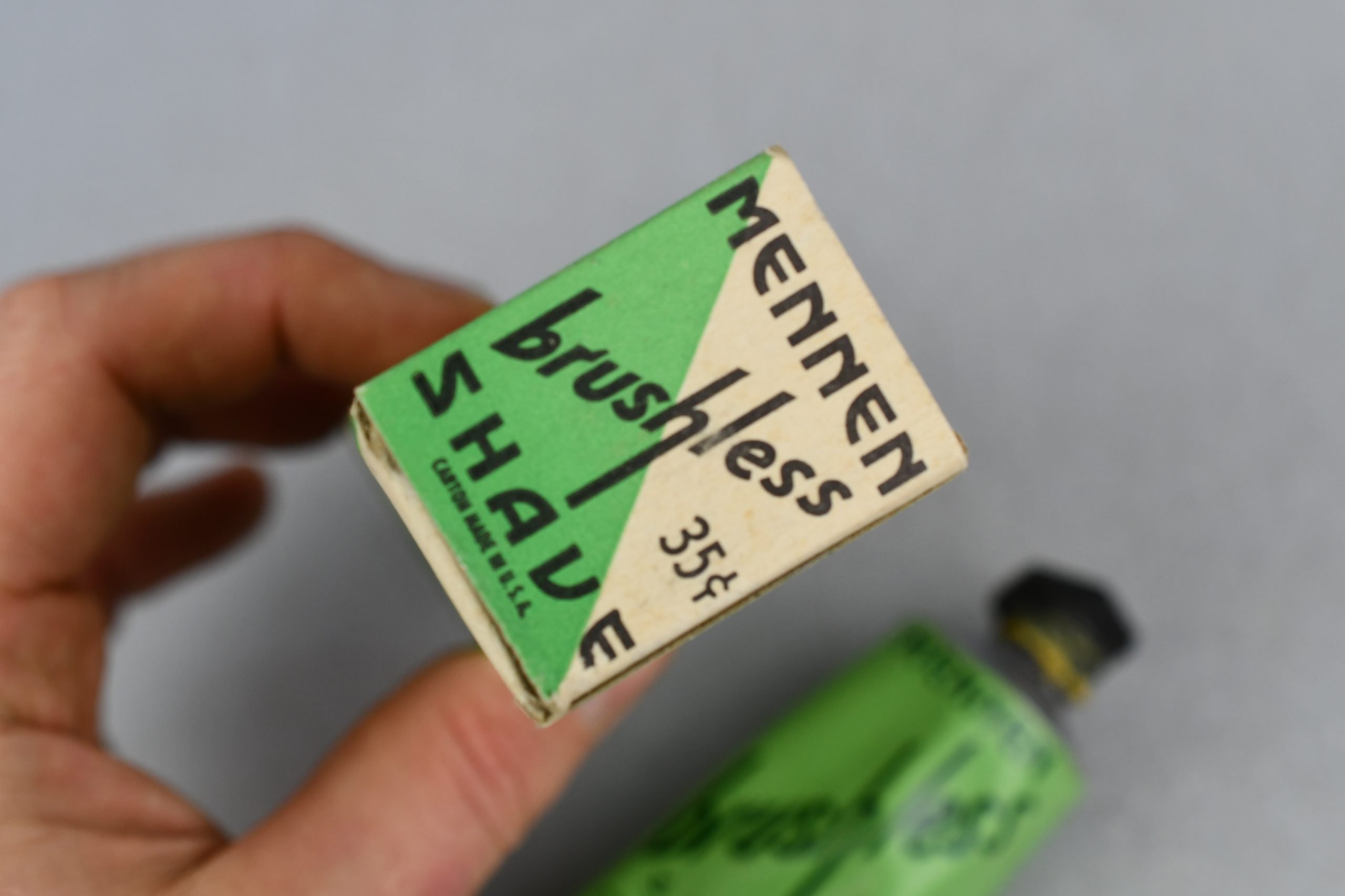 US WW2 American Soldier Mennen Brushless Shave (Armed Forces Issue) — image 4