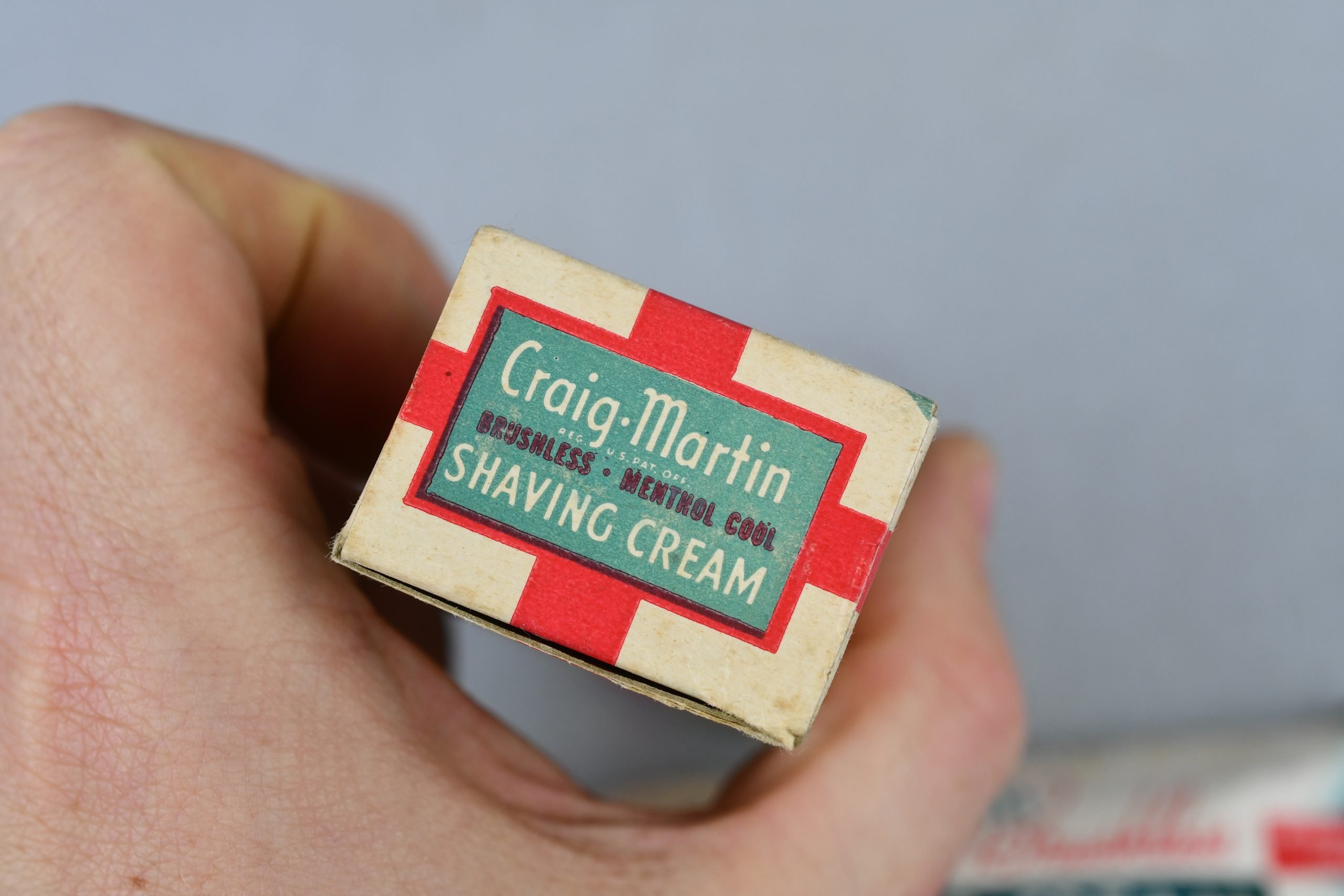 US WW2 American Soldier Craig-Martin Brushless Shaving Cream — image 3