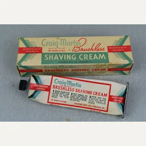 US WW2 American Soldier Craig-Martin Brushless Shaving Cream