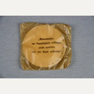 Wehrmacht gas mask spare glasses 'Klarscheiben' 1938