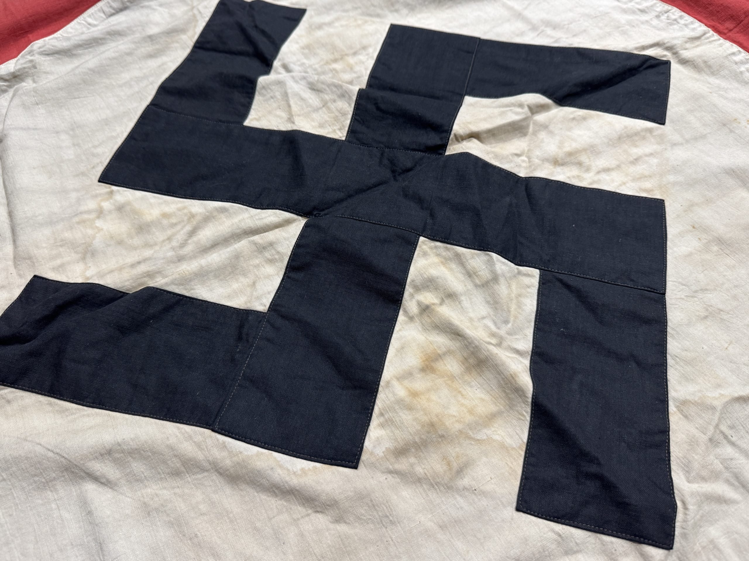 Large NSDAP double sided building banner 110 x 275 — image 4