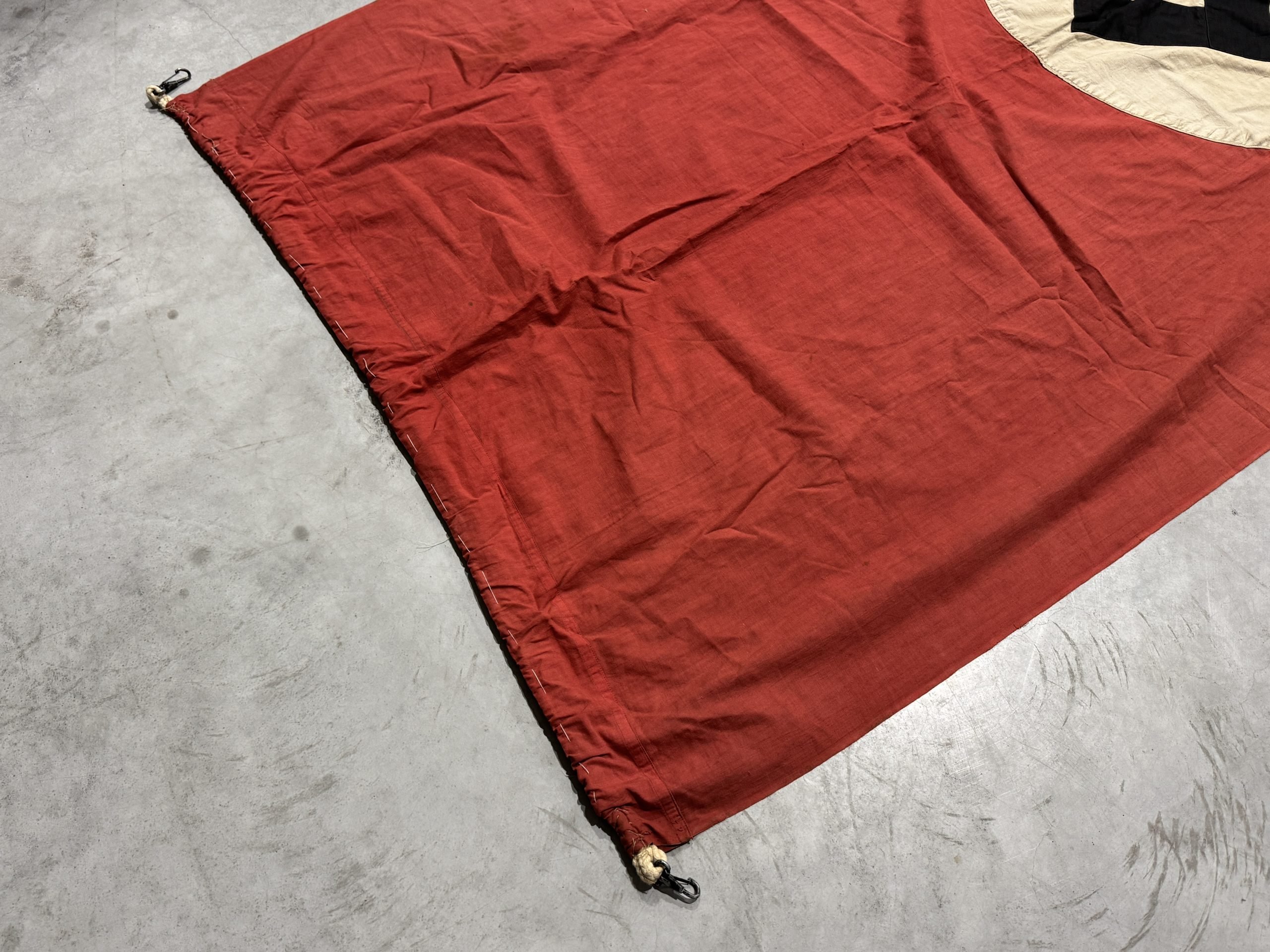 Large NSDAP double sided building banner 110 x 275 — image 7