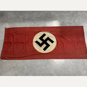 Large NSDAP double sided building banner 110 x 275