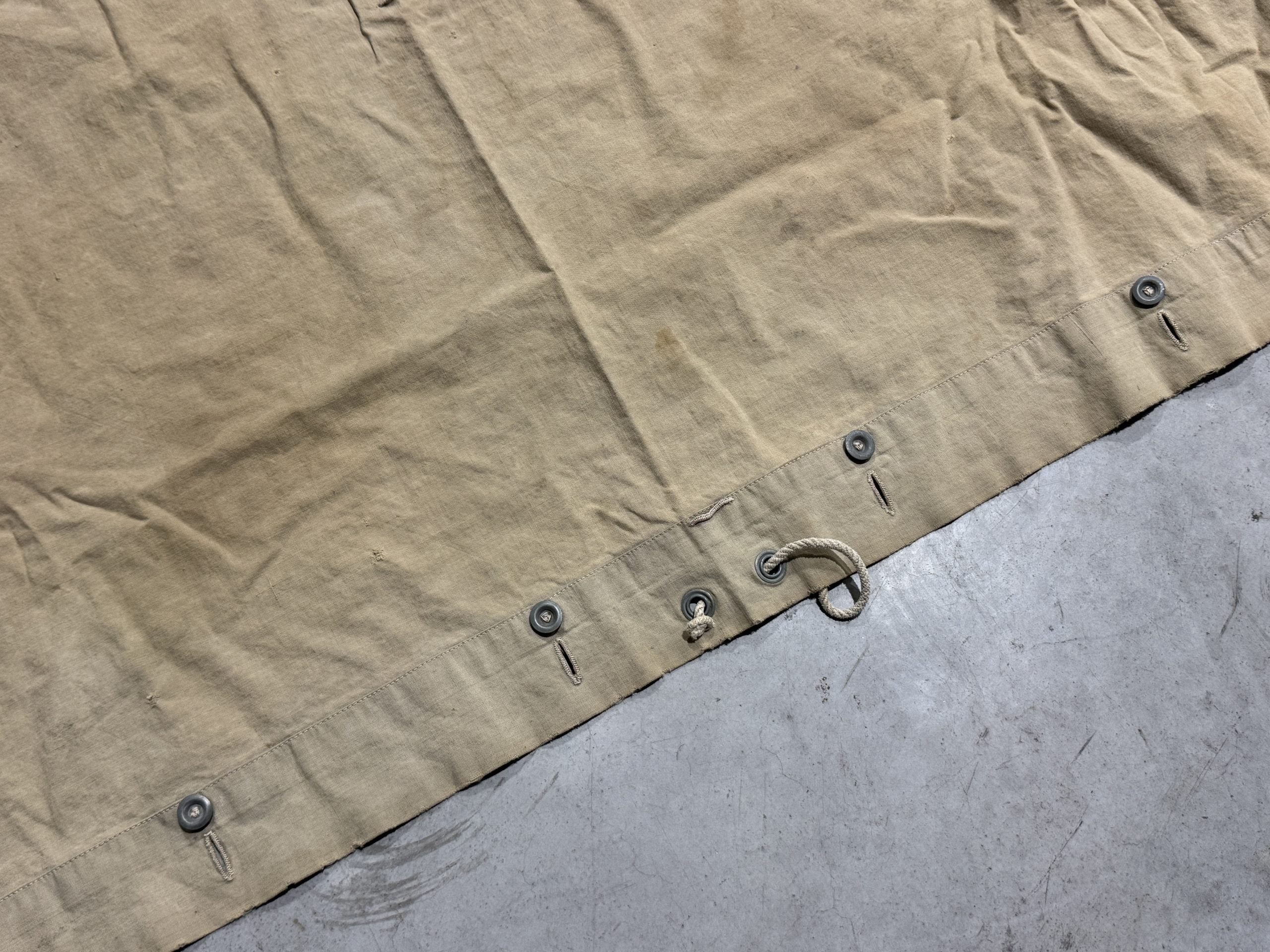 RARE Hitlerjugend 'Zeltbahn' shelter quarter 'Gebiet 21 Baden' — image 2