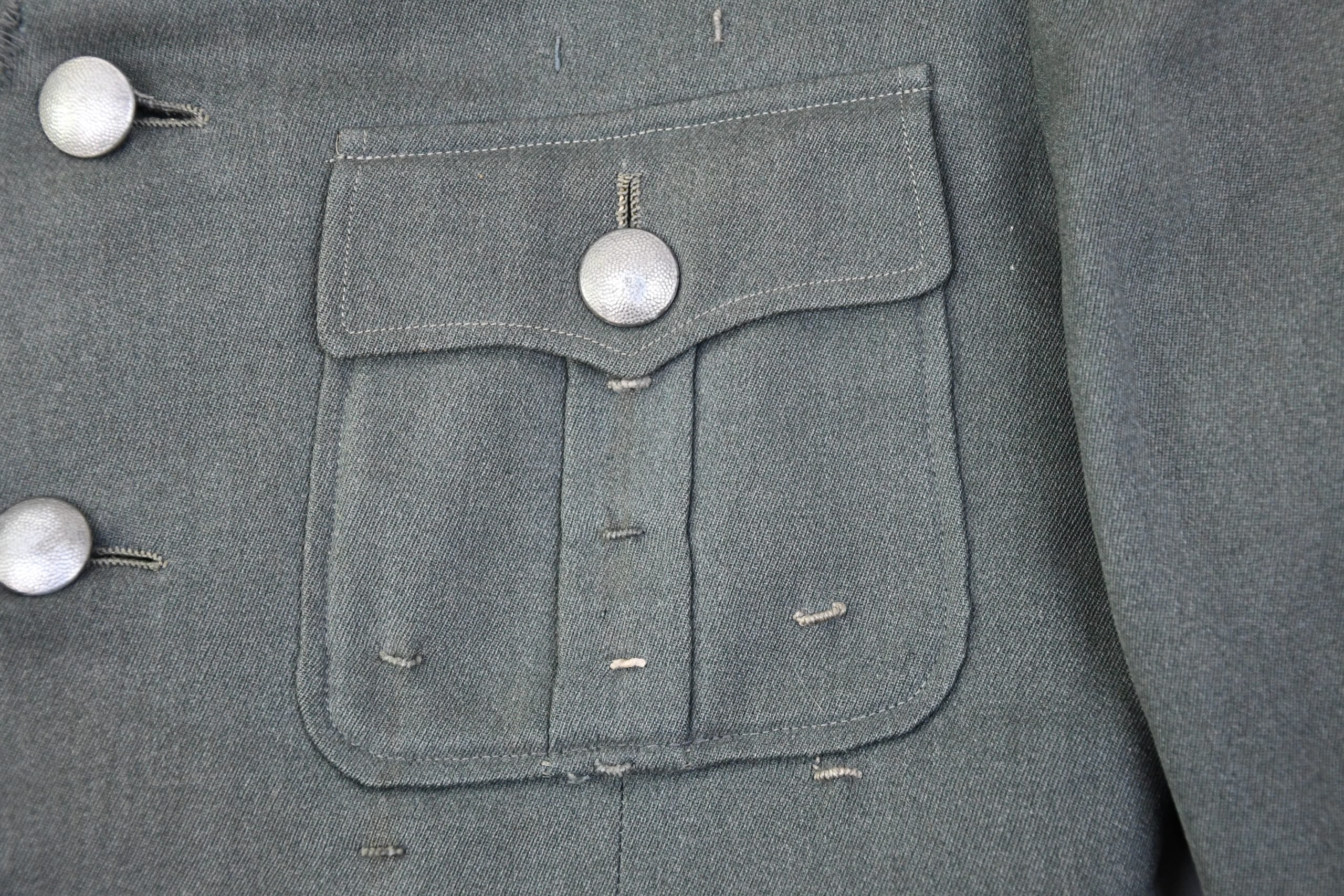 M36 army (Heer) medical doctor 'hauptarzt' Feldbluse with Afrika campaign cufftitle — image 13