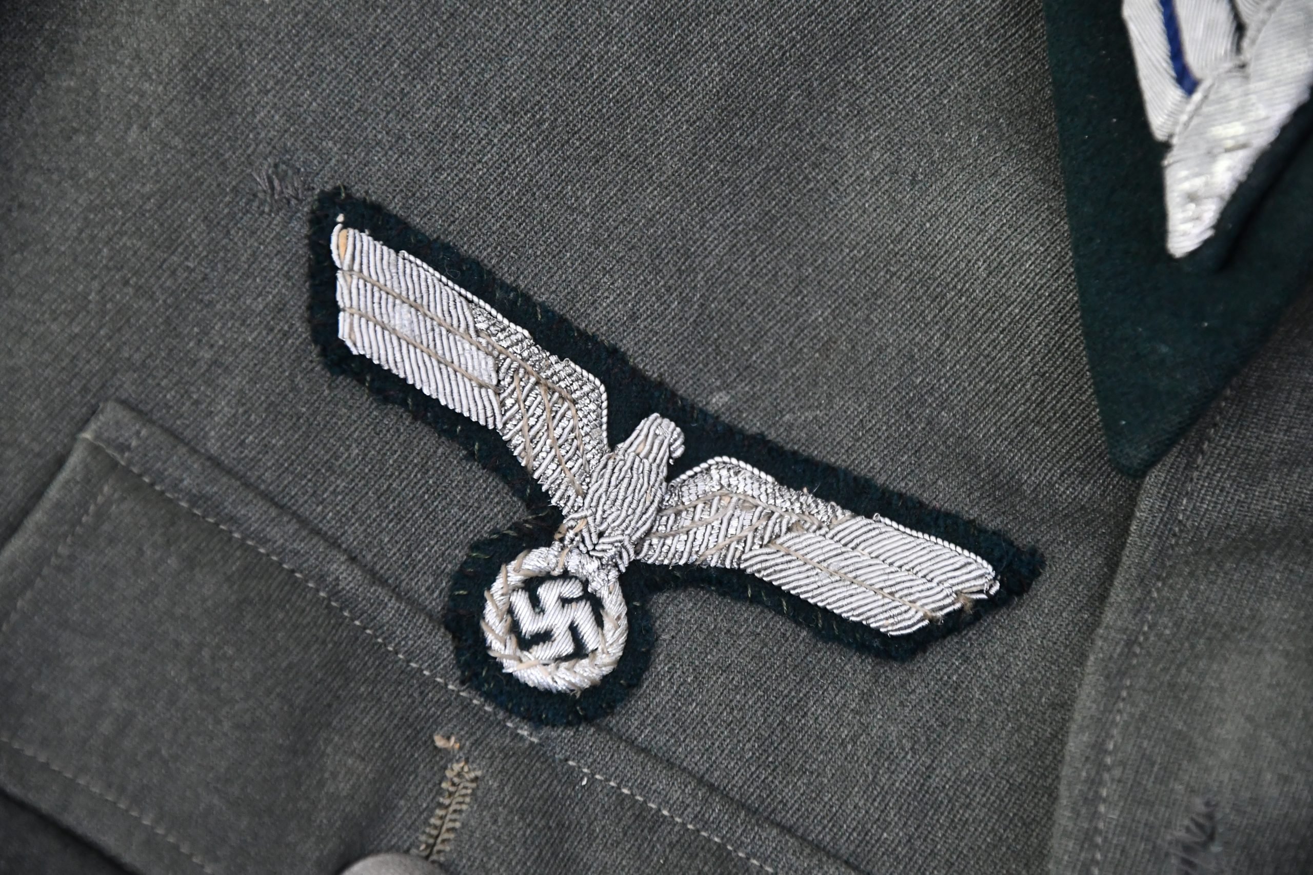 M36 army (Heer) medical doctor 'hauptarzt' Feldbluse with Afrika campaign cufftitle — image 14