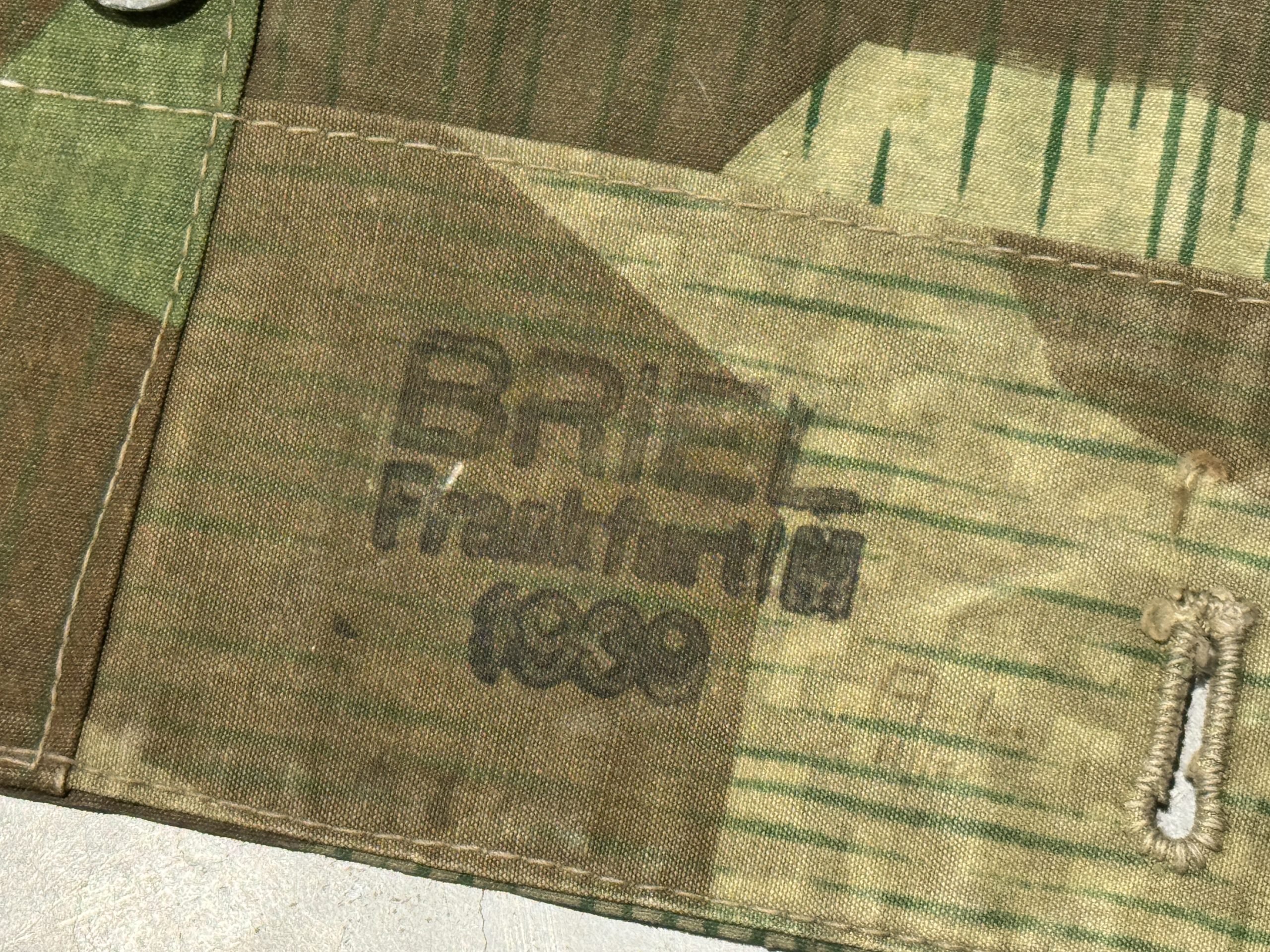 M31 Wehrmacht 'Zeltbahn' shelter quarter by Briel 1939 named — image 10