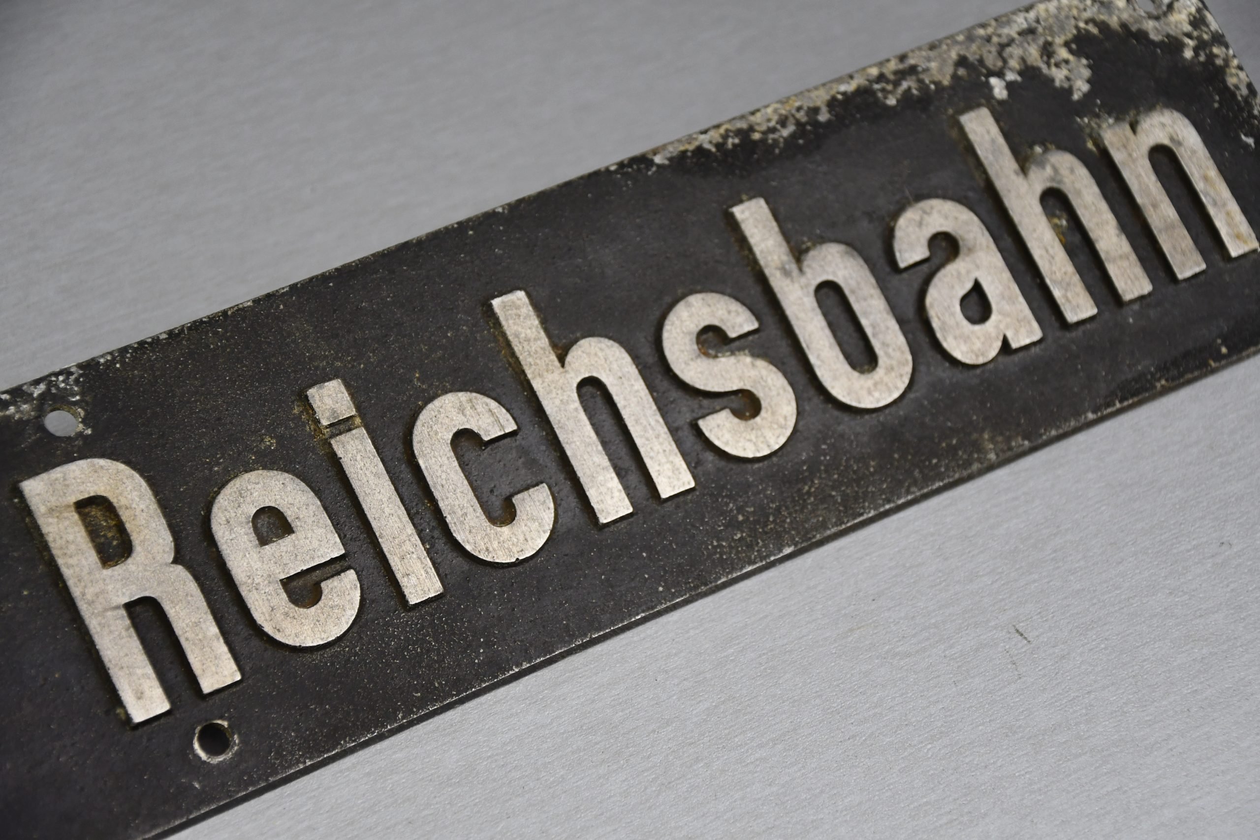 RARE Deutsche Reichsbahn designation sign 60 x 10 — image 3