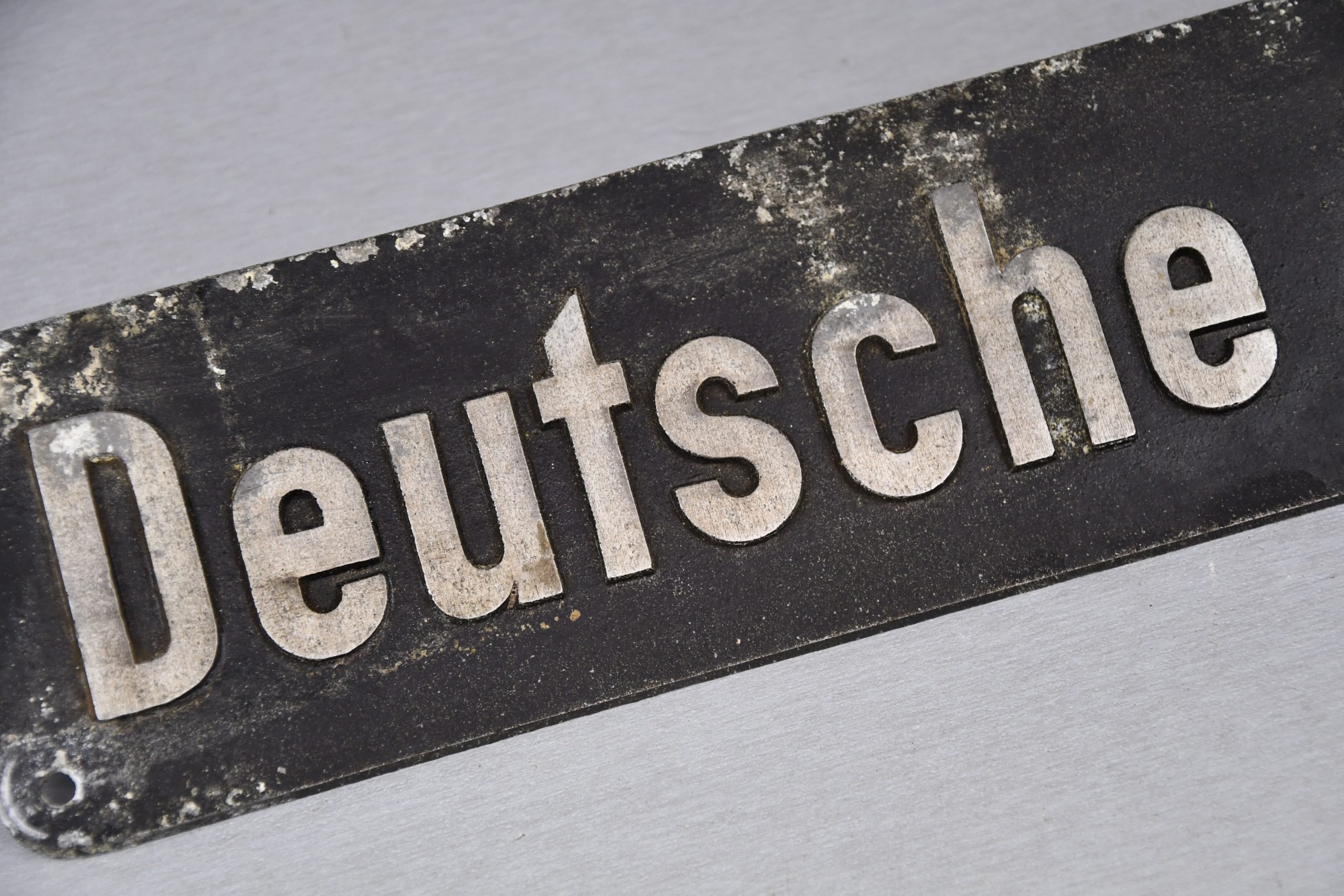 RARE Deutsche Reichsbahn designation sign 60 x 10 — image 4