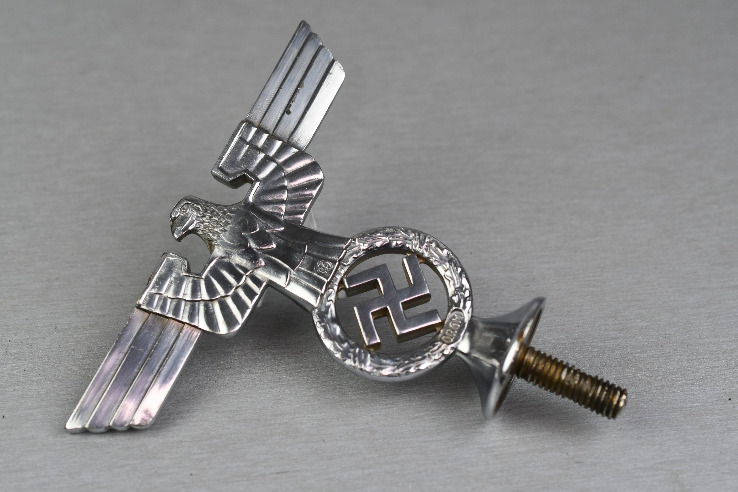 RARE NSKK flag pole top eagle RZM marked — image 5