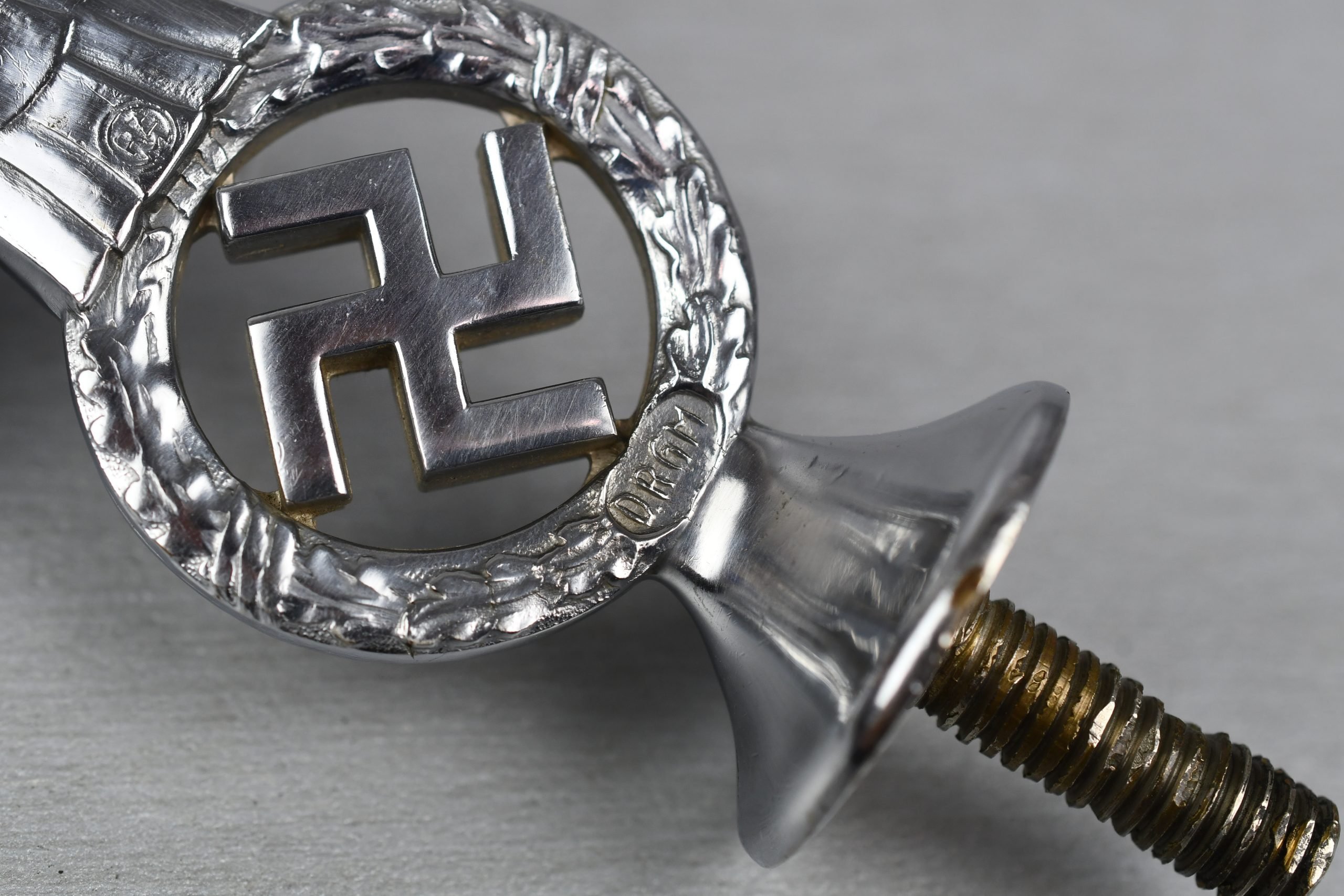 RARE NSKK flag pole top eagle RZM marked — image 6