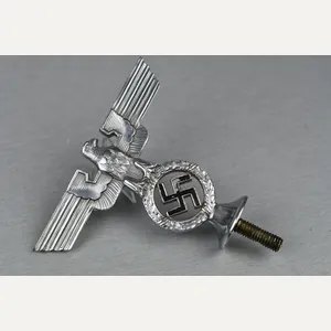 RARE NSKK flag pole top eagle RZM marked