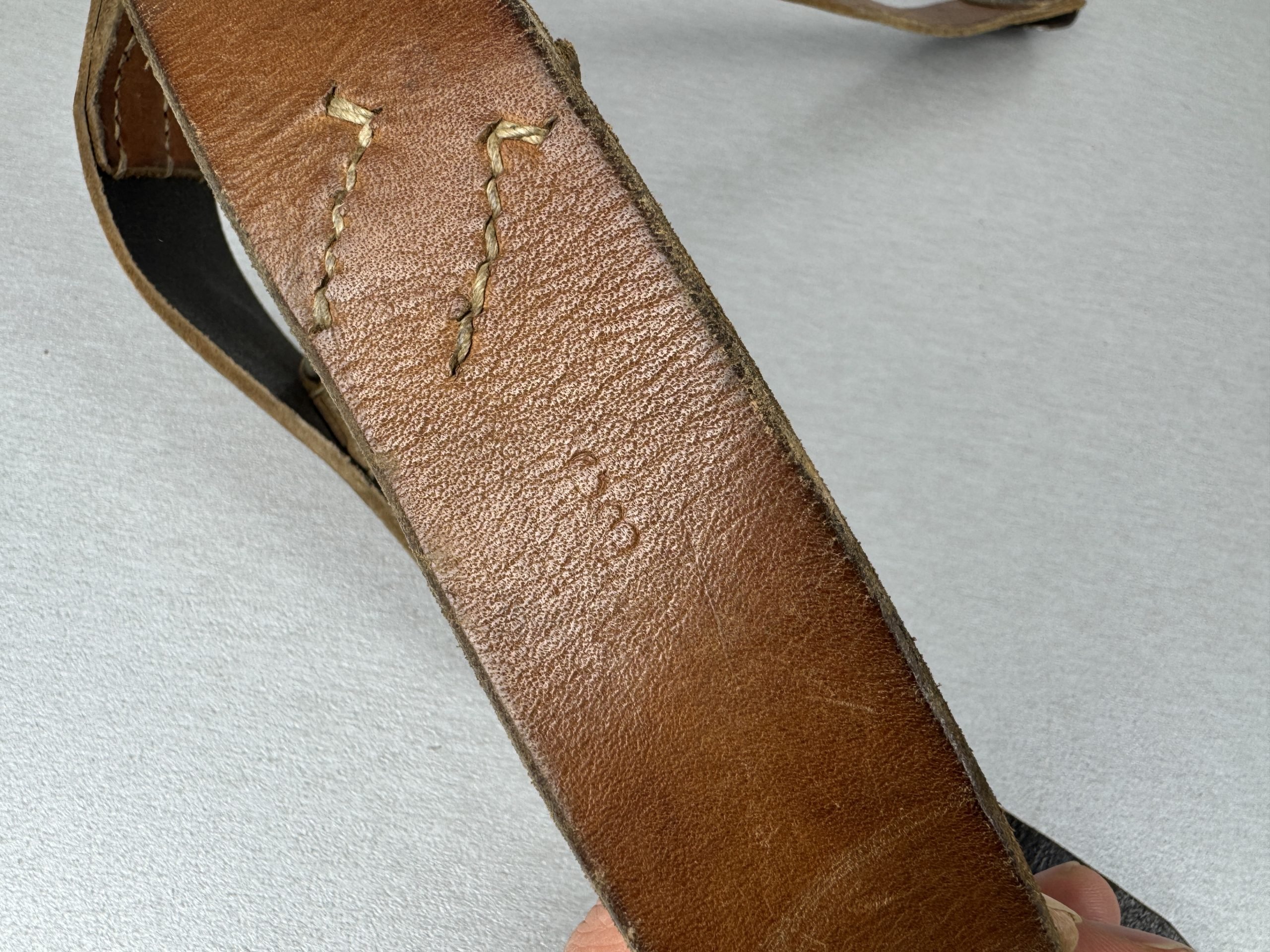 Wehrmacht leather Y-straps 'Koppeltragegestell' 1943 — image 5