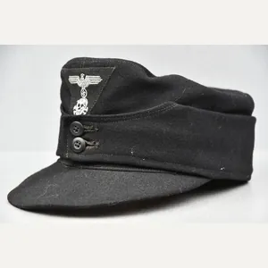 M43 Waffen-SS black panzer cap
