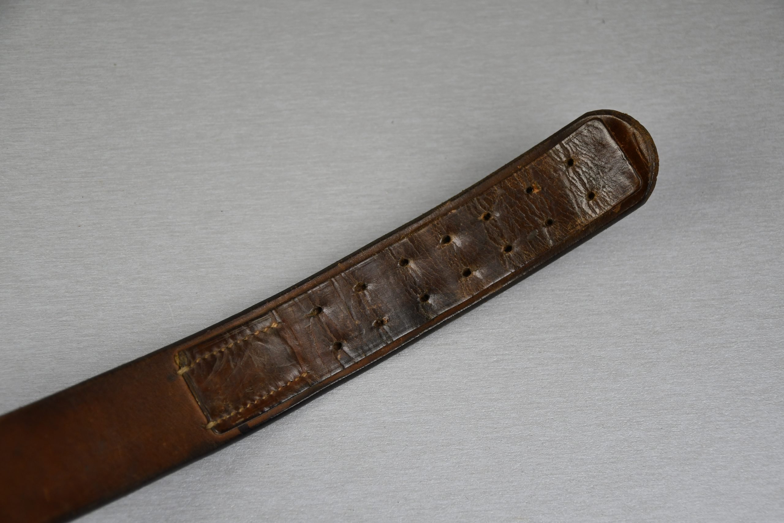 Wehrmacht leather equipment belt ca. 1941 — image 5