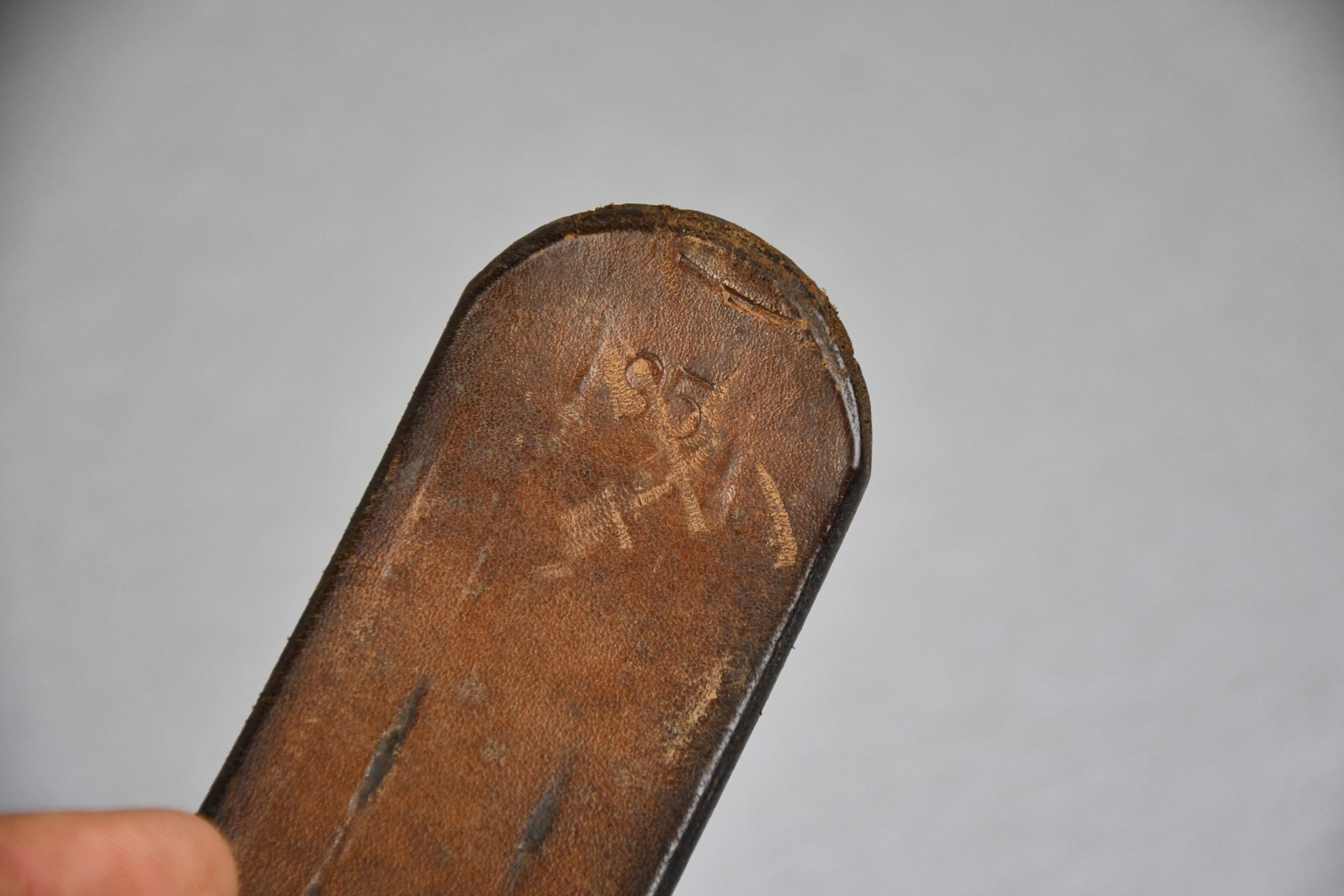 Wehrmacht leather equipment belt ca. 1941 — image 6