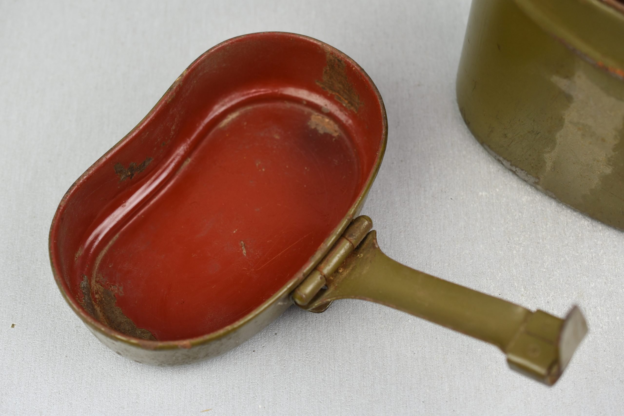 Late-war M31 matching Wehrmacht mess kit in steel by CFL1944 — image 8