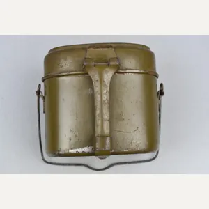 Late-war M31 matching Wehrmacht mess kit in steel by CFL1944