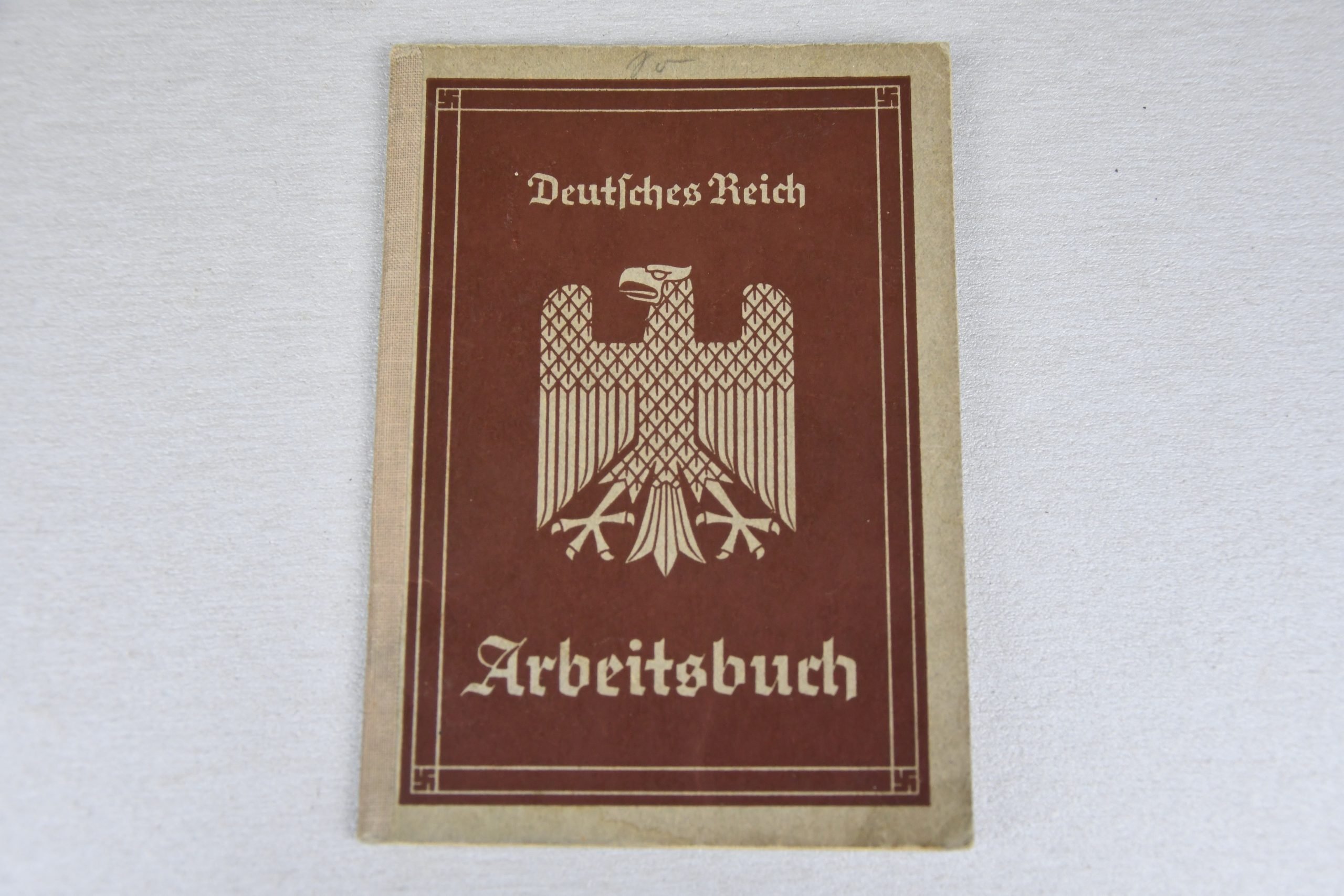 Army (Heer) Wehrpass paper grouping Uffz. K. Herkelmann Coastal Artillery Norway 1945 Lapplandschild — image 3