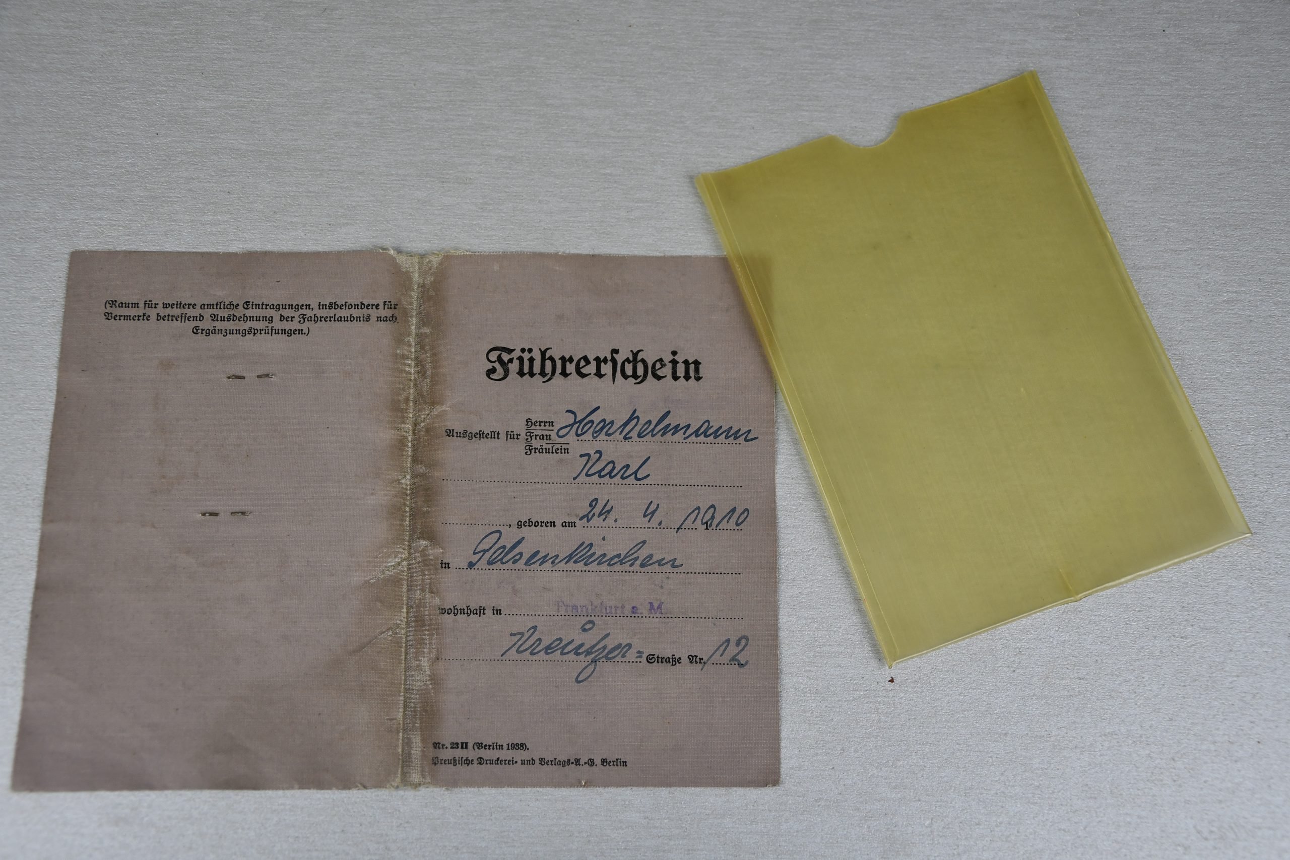Army (Heer) Wehrpass paper grouping Uffz. K. Herkelmann Coastal Artillery Norway 1945 Lapplandschild — image 9