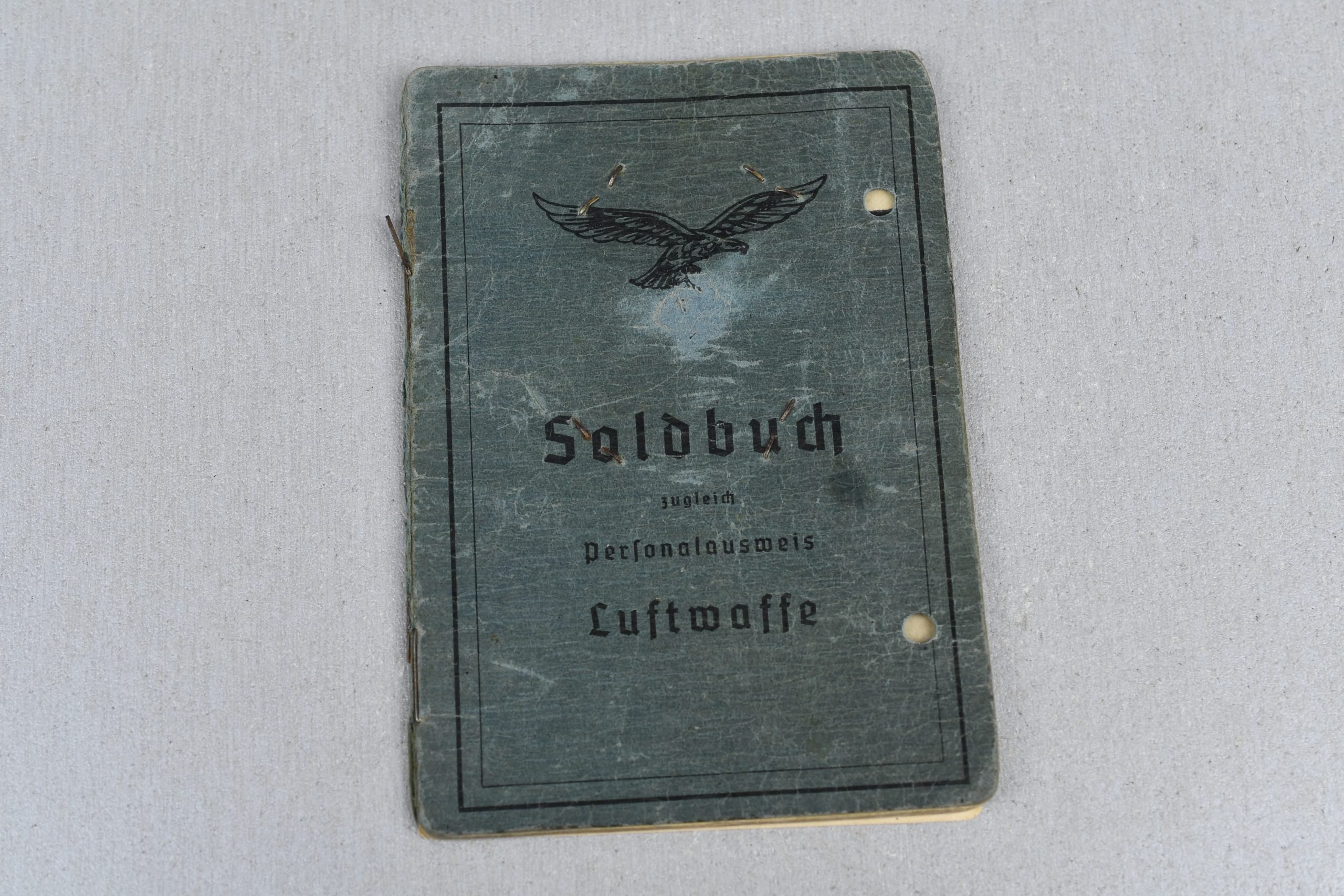 Luftwaffe Wehrpass and Soldbuch grouping Hauptfeldwebel W. Lübeck — image 17
