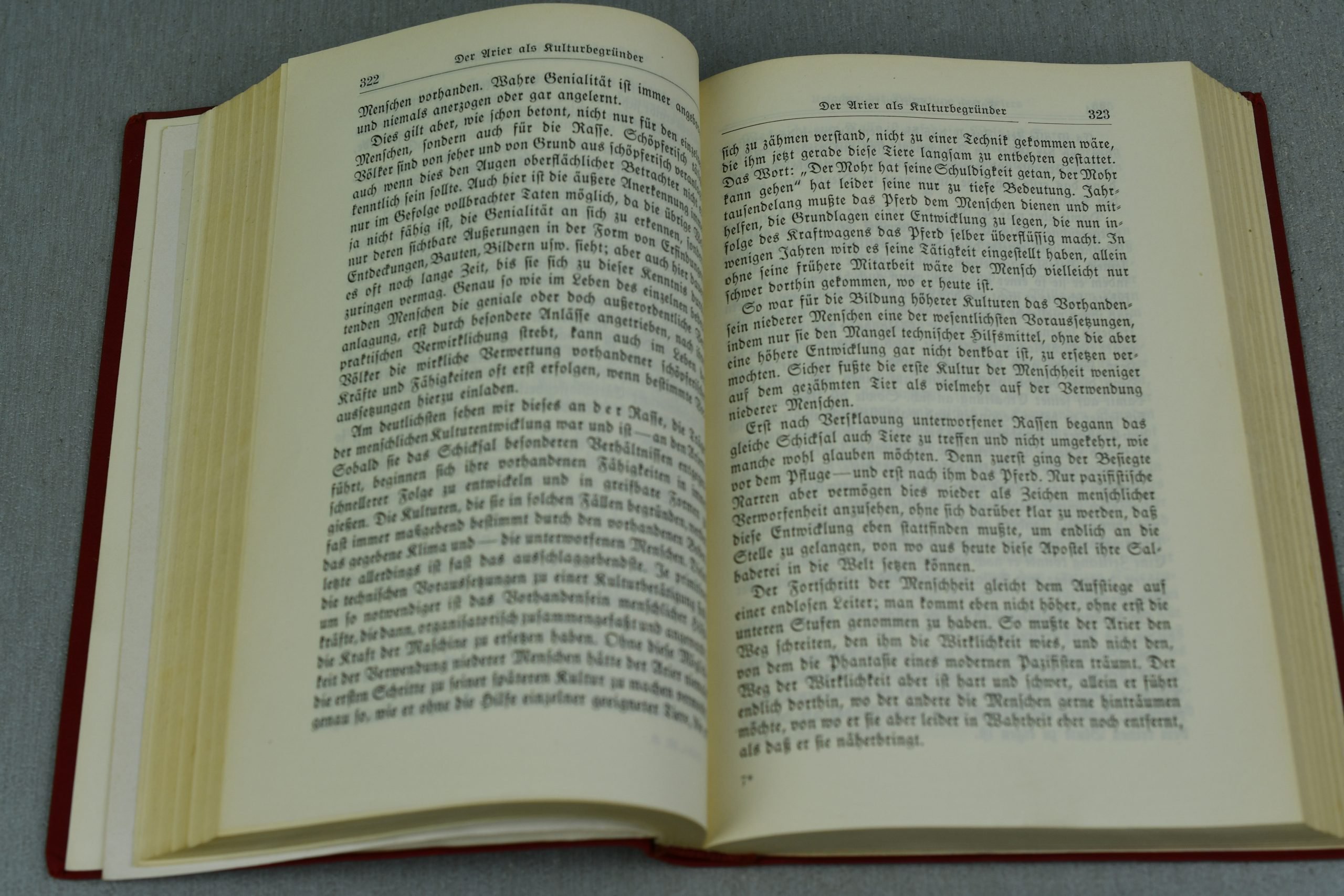 Adolf Hitler's Mein Kampf 1940 red edition — image 5