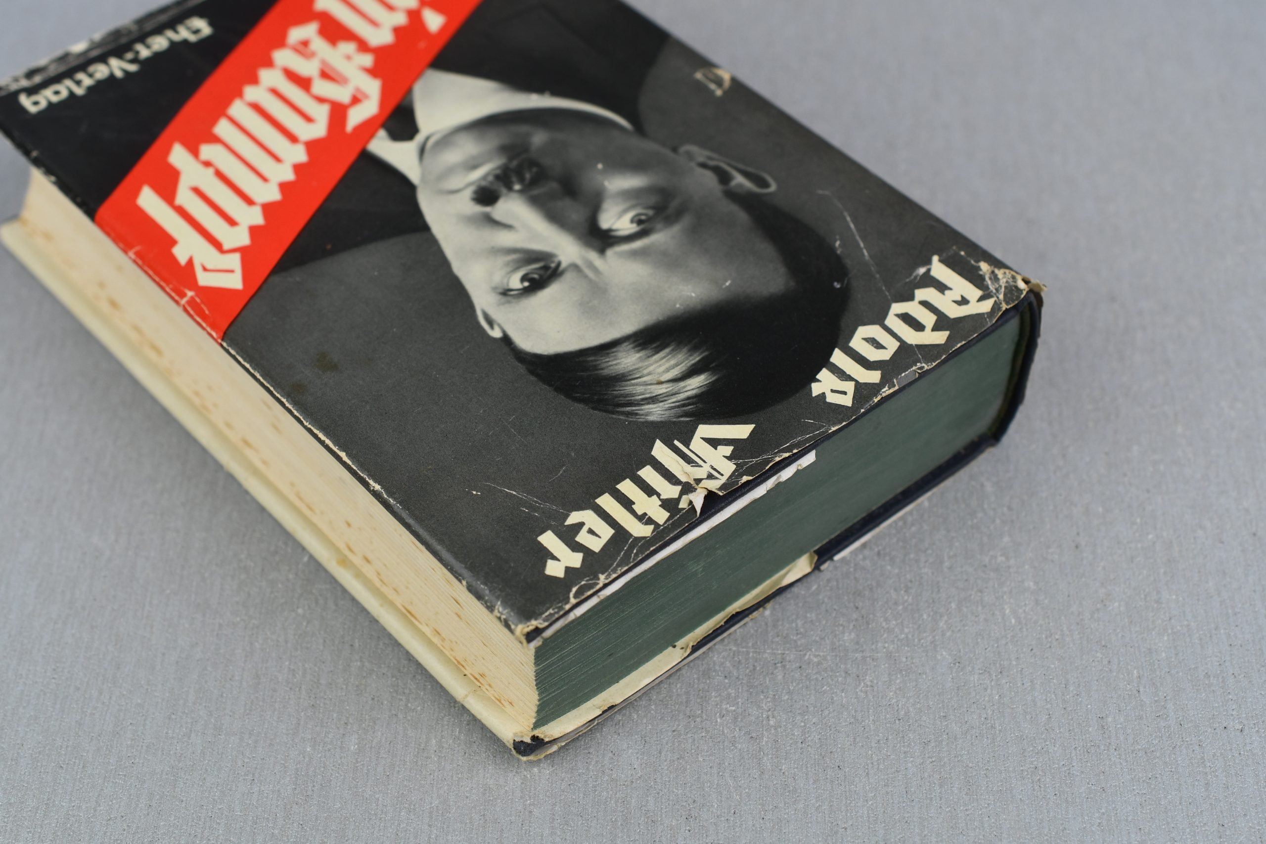 Adolf Hitler's Mein Kampf book 1939 with paper cover — image 3