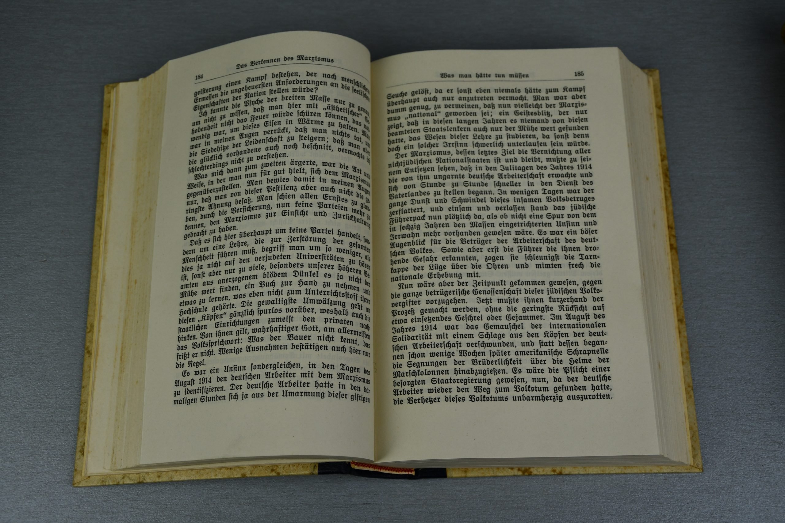 Adolf Hitler's Mein Kampf wedding edition 'Beringhausen' 1940 — image 5