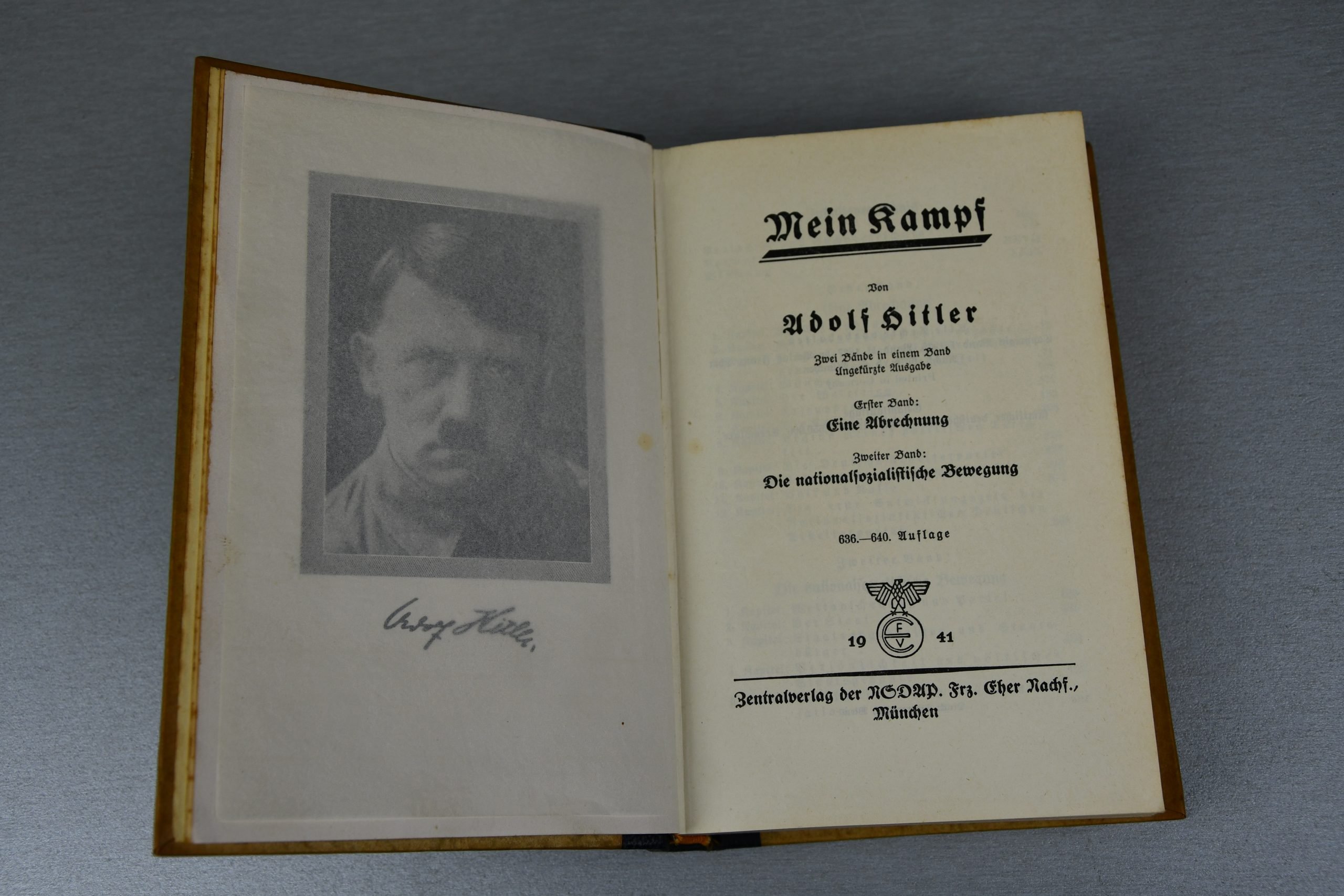 Adolf Hitler's Mein Kampf wedding edition 'Köln' 1941 — image 4