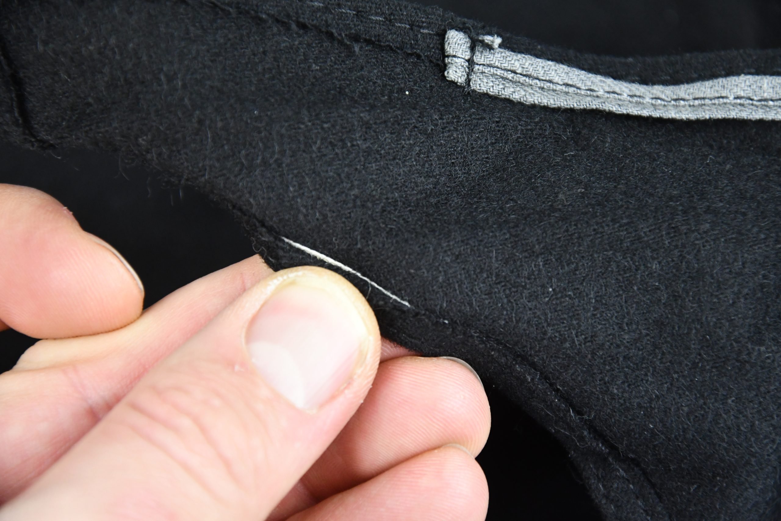 M43 Waffen-SS black panzer cap — image 13