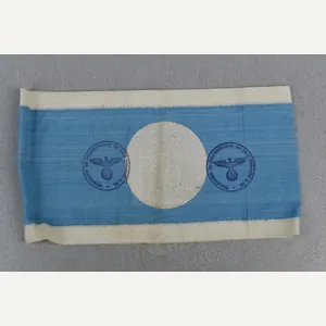 Luftschutzwart armband from town 'Rüdesheim am Rhein' by Erha-Wuppertal