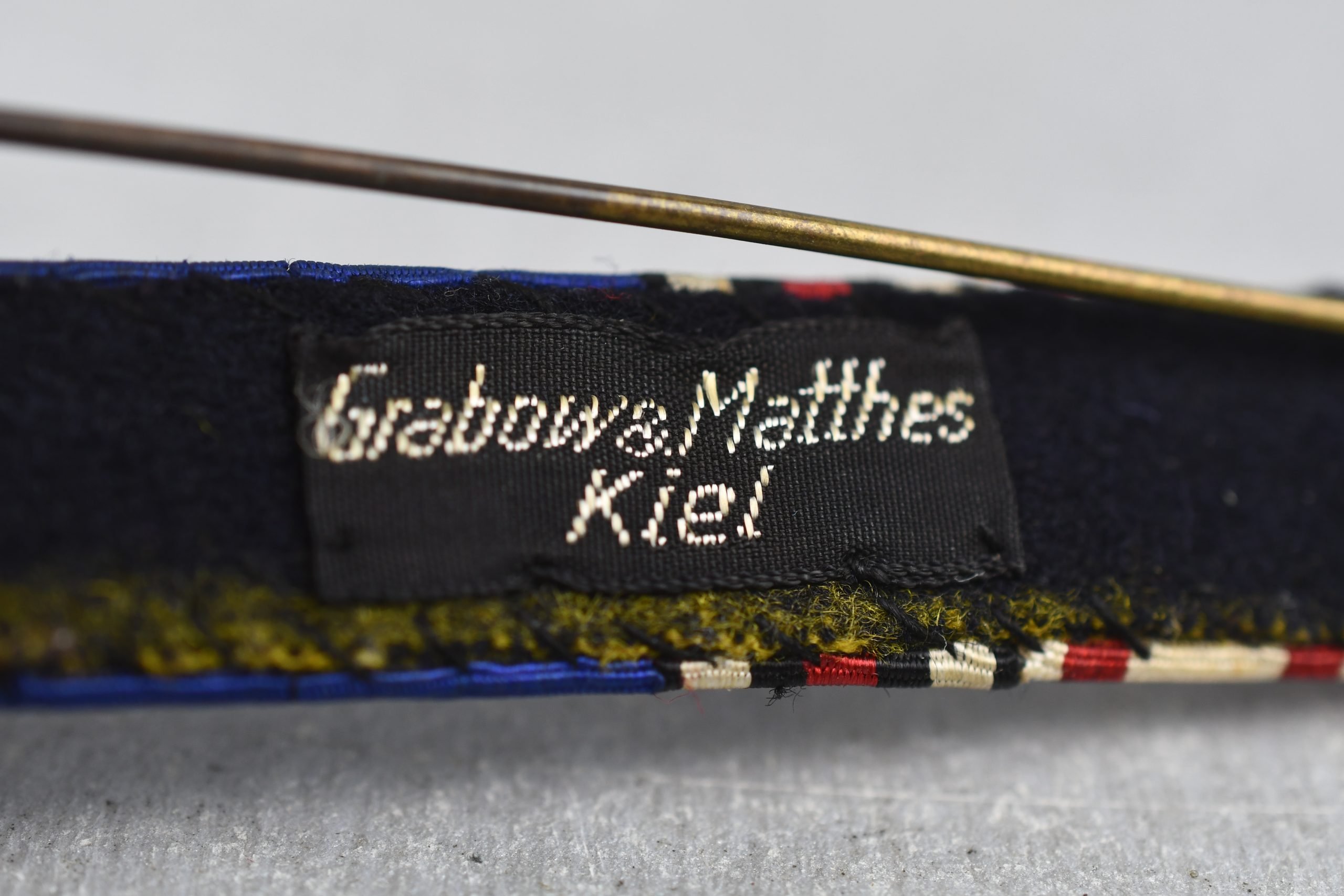 Kriegsmarine eight place ribbon bar with both WW1 & WW2 medals maker marked — image 5