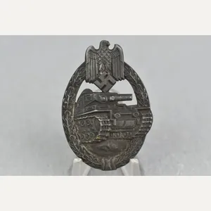 Panzer Assault Badge in silver by Rudolf Souval