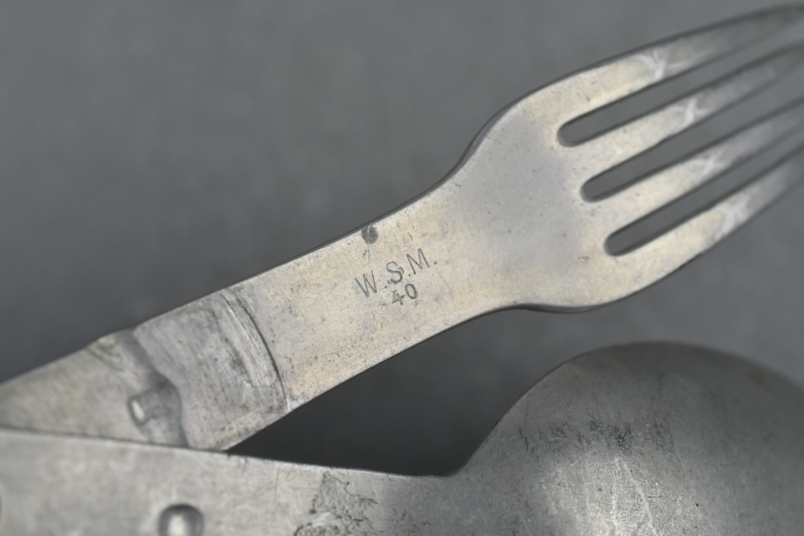 Wehrmacht Spork (Göffel) by W.S.M. 1940 — image 3