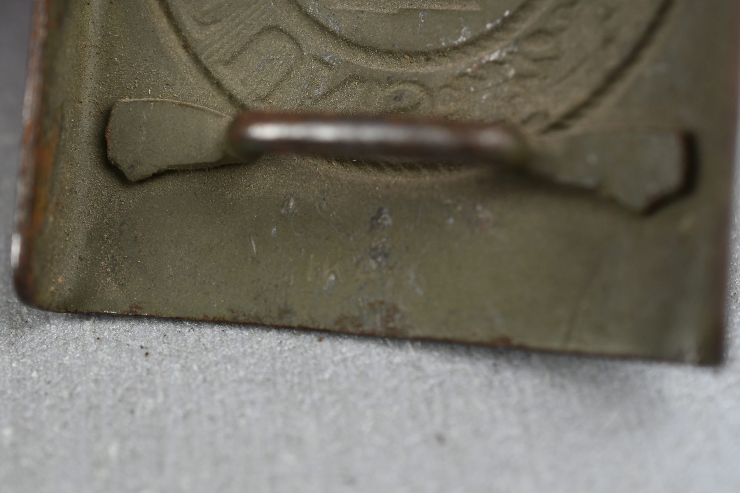 Army (Heer) steel belt buckle by 'IKA' Julius Kremp 1941 — image 6