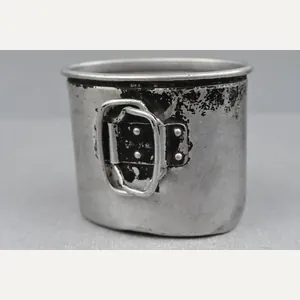 Wehrmacht M31 aluminum canteen cup by C&CW 1938