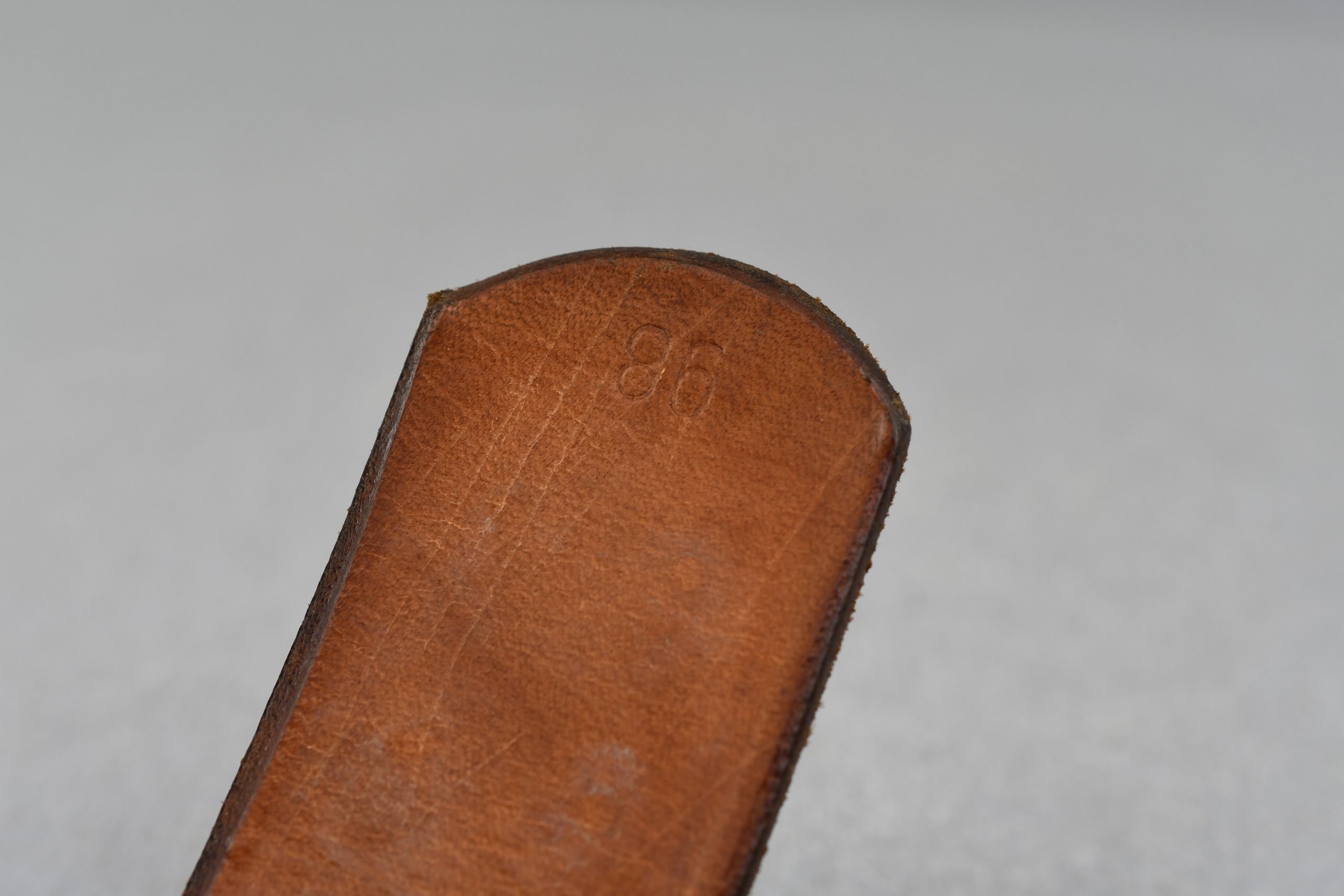 MINT Wehrmacht brown leather equipment belt 1939 — image 6