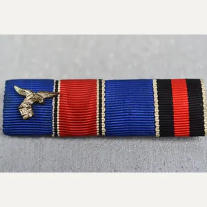Luftwaffe 4 place ribbon bar