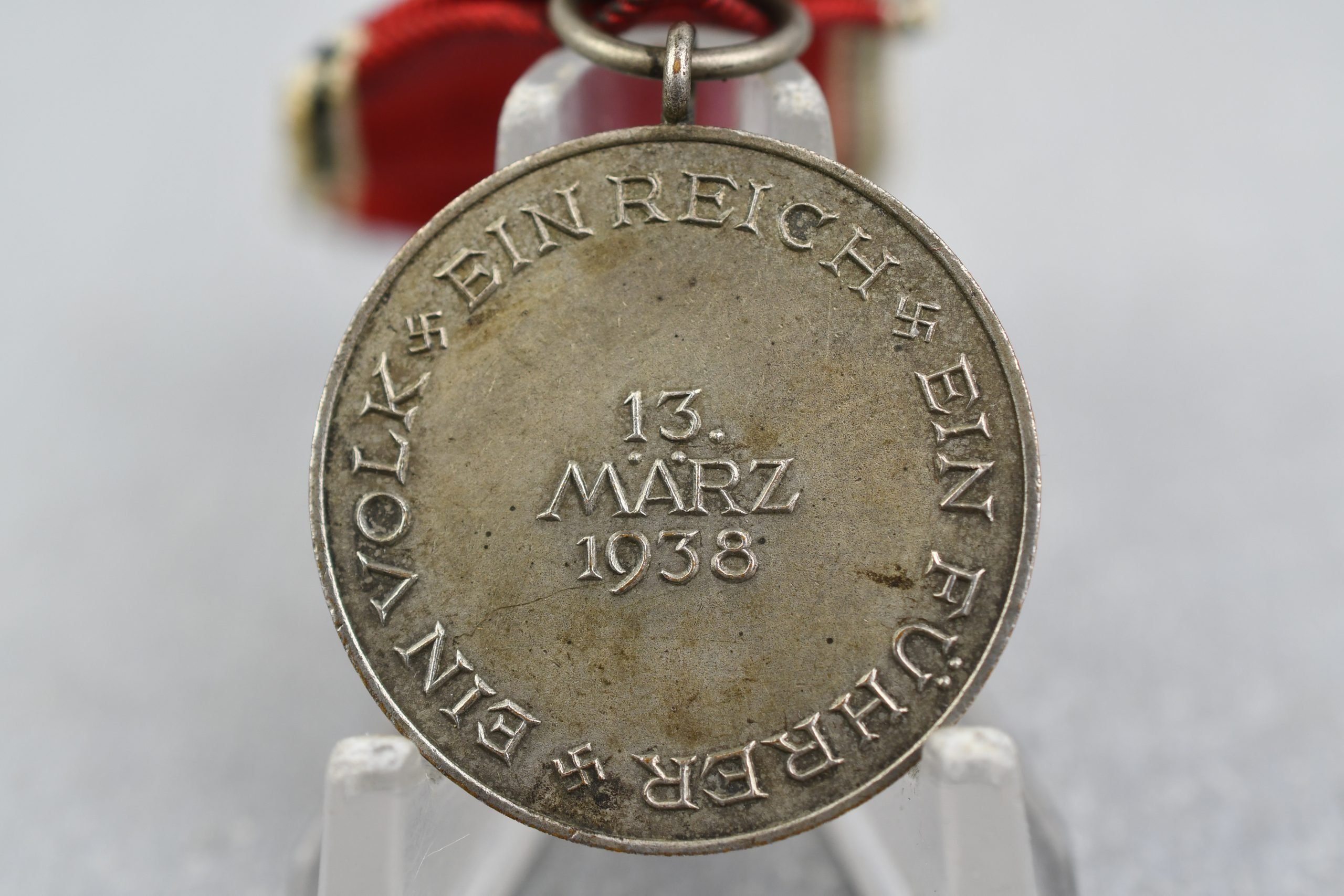 German 'Austrian occupation' medal 13 März 1938 — image 2