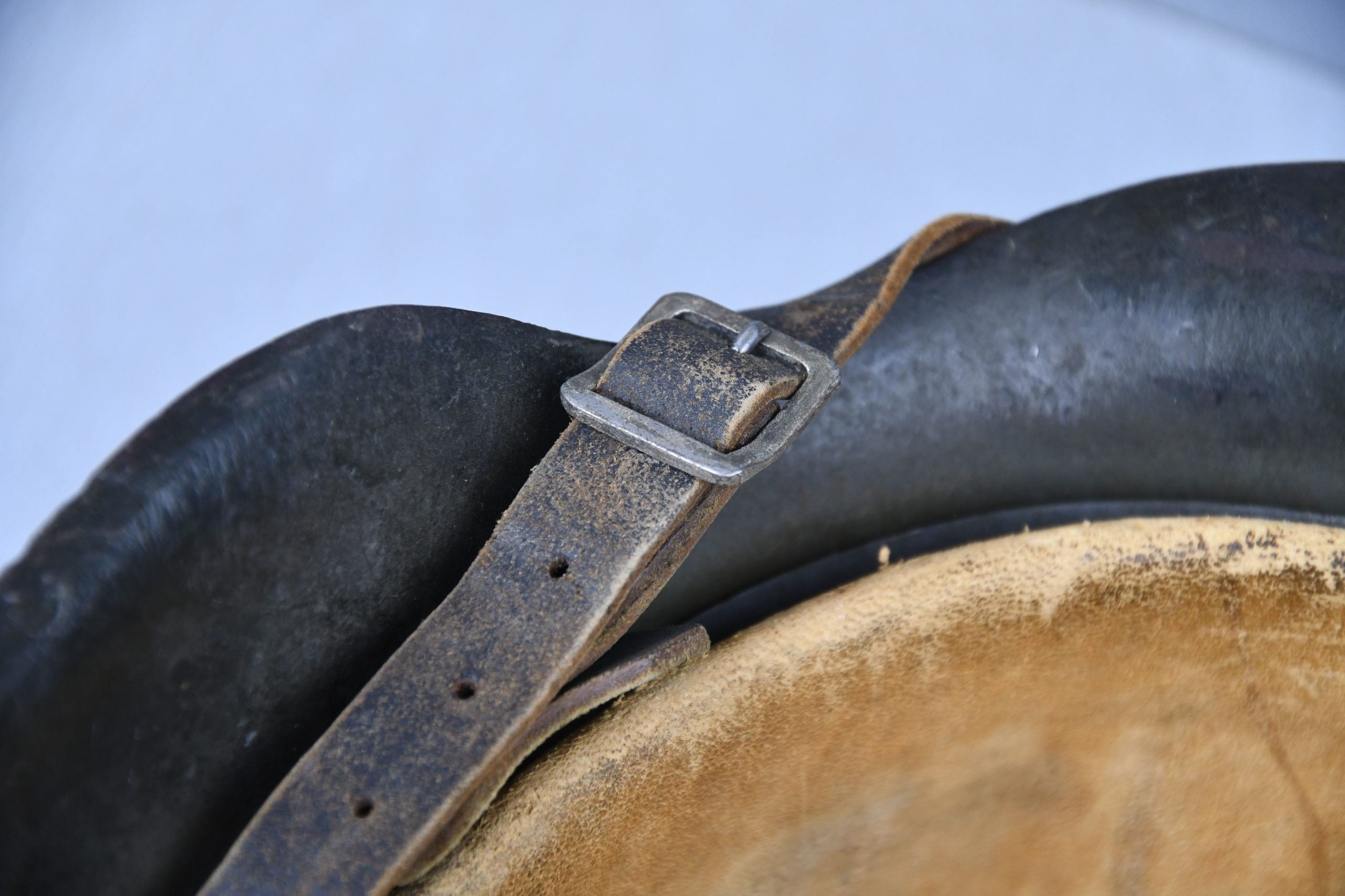 M42 army (Heer) single decal steel helmet named to Obergefreiter EF62 — image 12