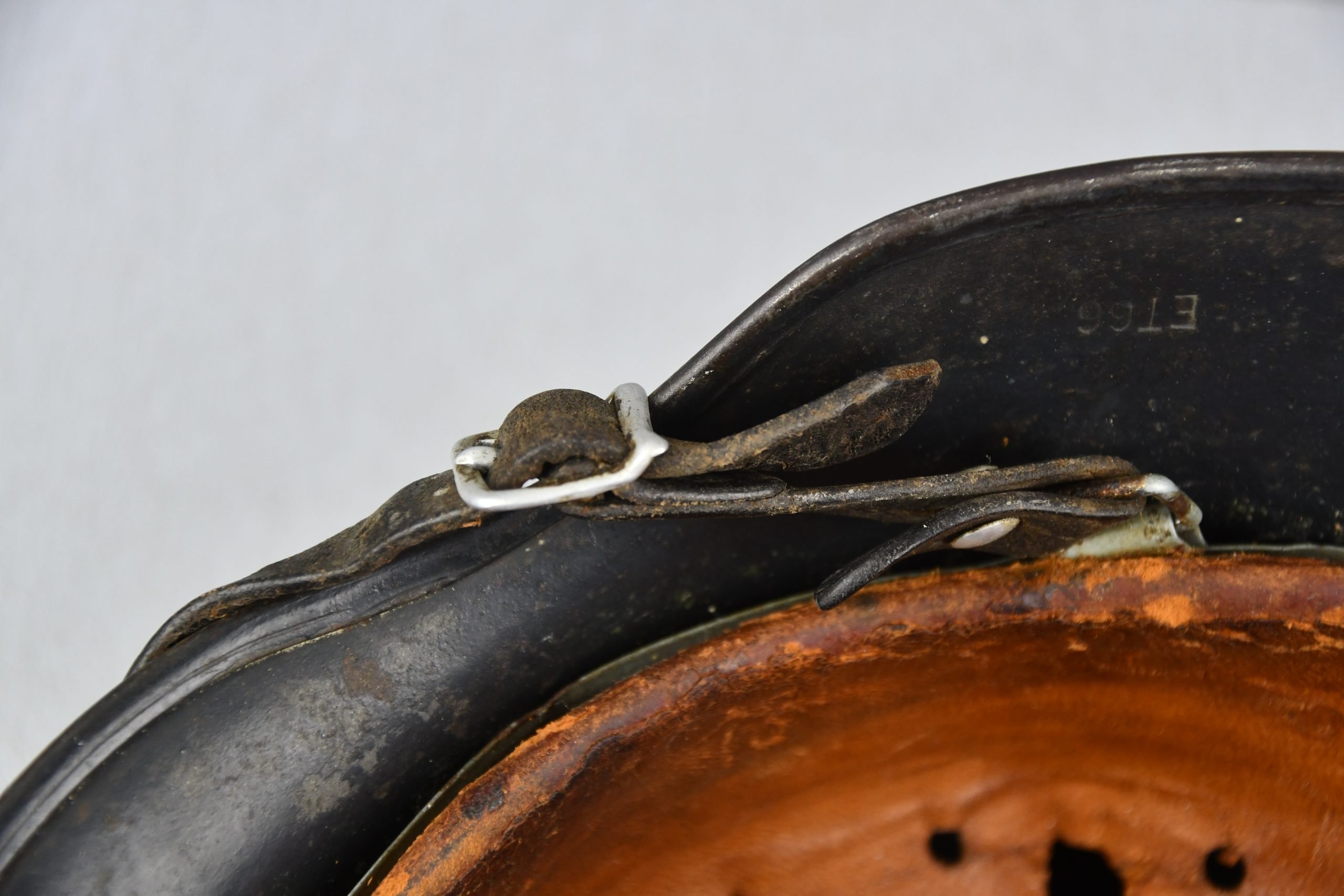 M40 Luftwaffe single decal steel helmet ET66 — image 11