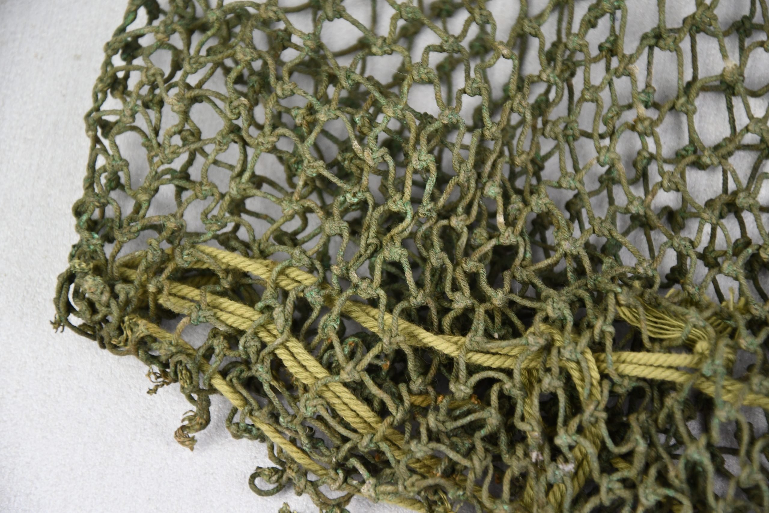 WW2 British 'Tommy' helmet camouflage net — image 2