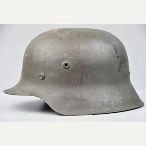 M42 Army/Waffen-SS late war no decal steel helmet EF64