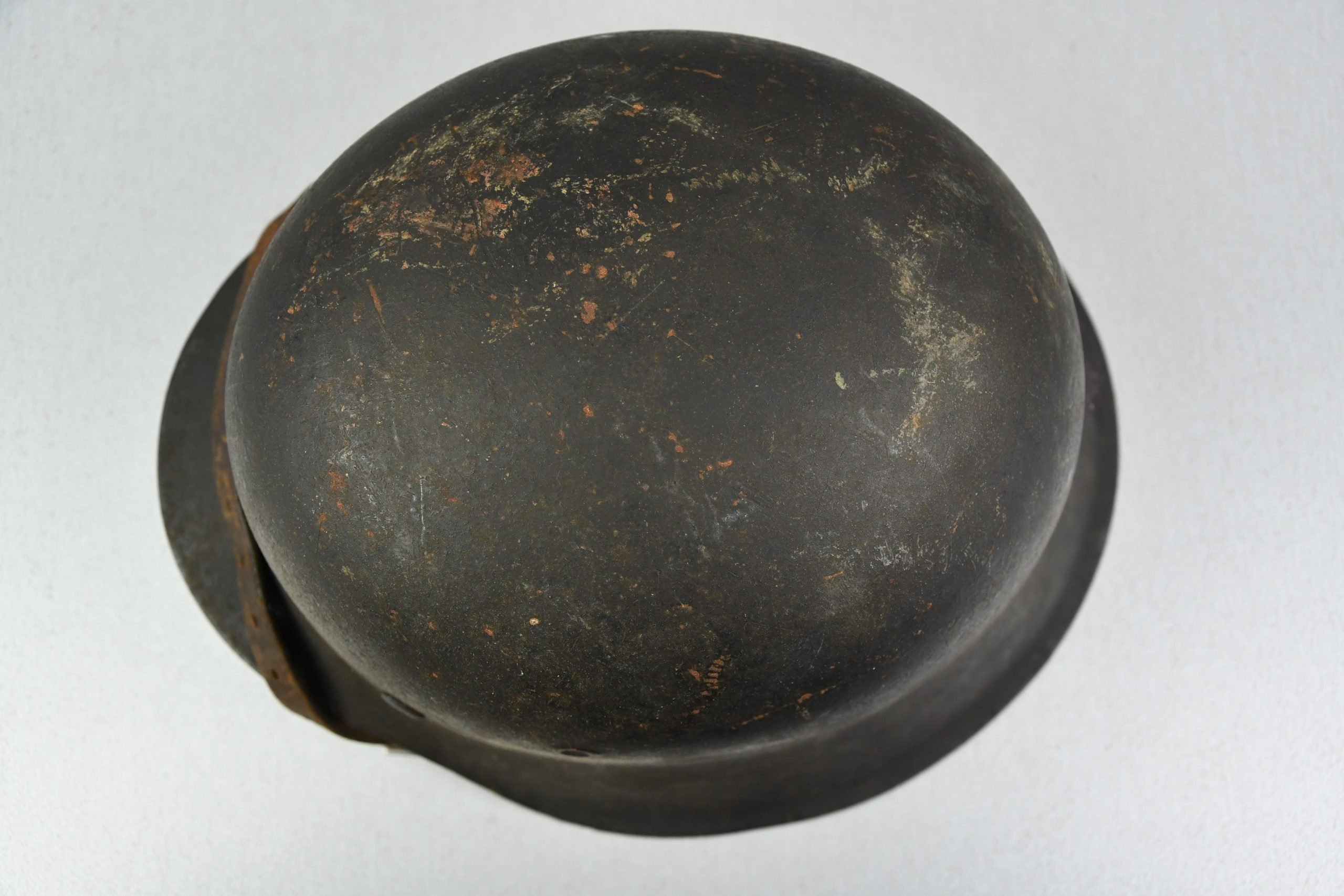 M42 Luftwaffe single decal steel helmet ET64 — image 6