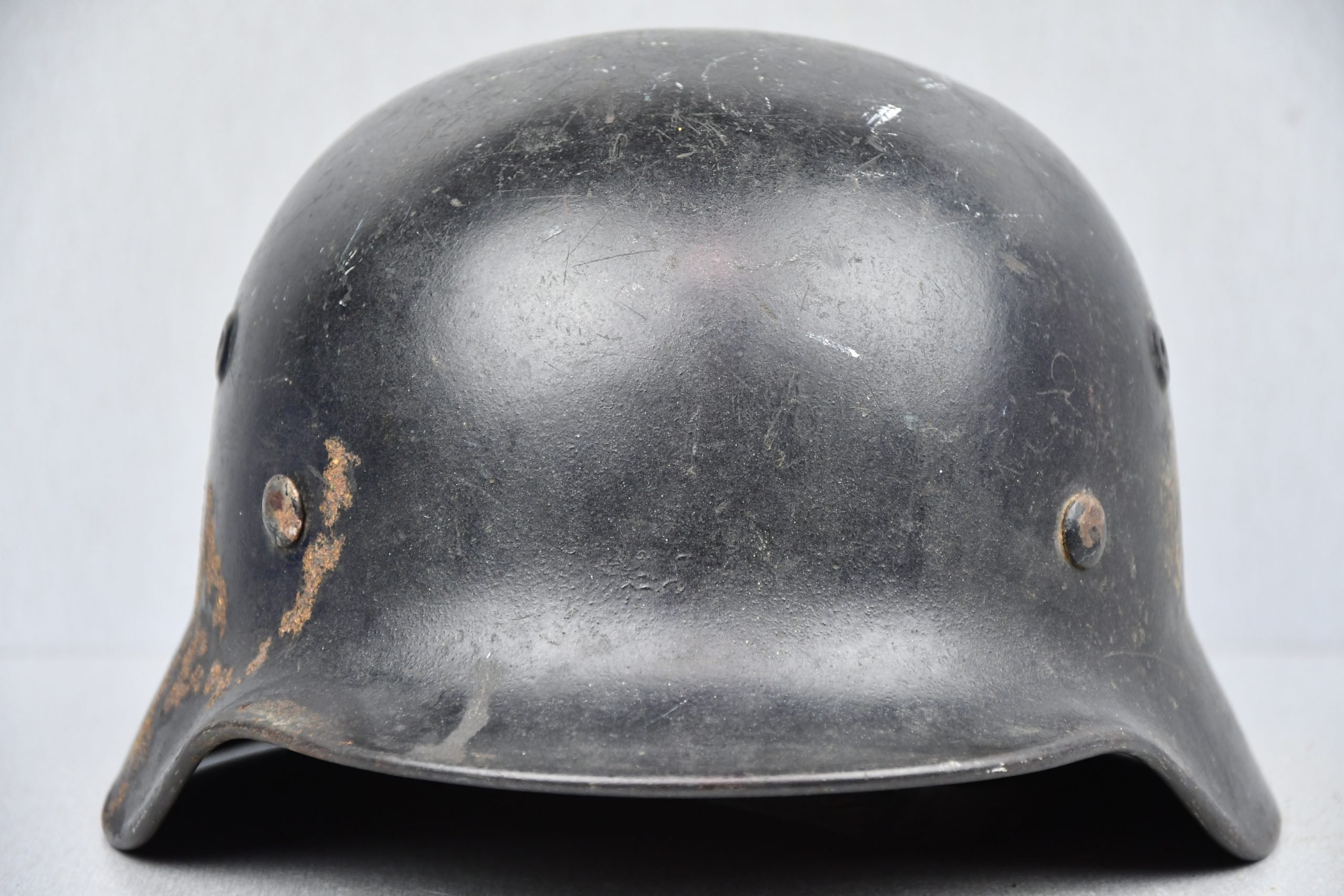 M40 army (Heer) single decal 'black' steel helmet Q64 — image 3