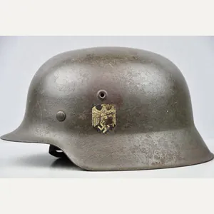 M42 army (Heer) single decal steel helmet ET68