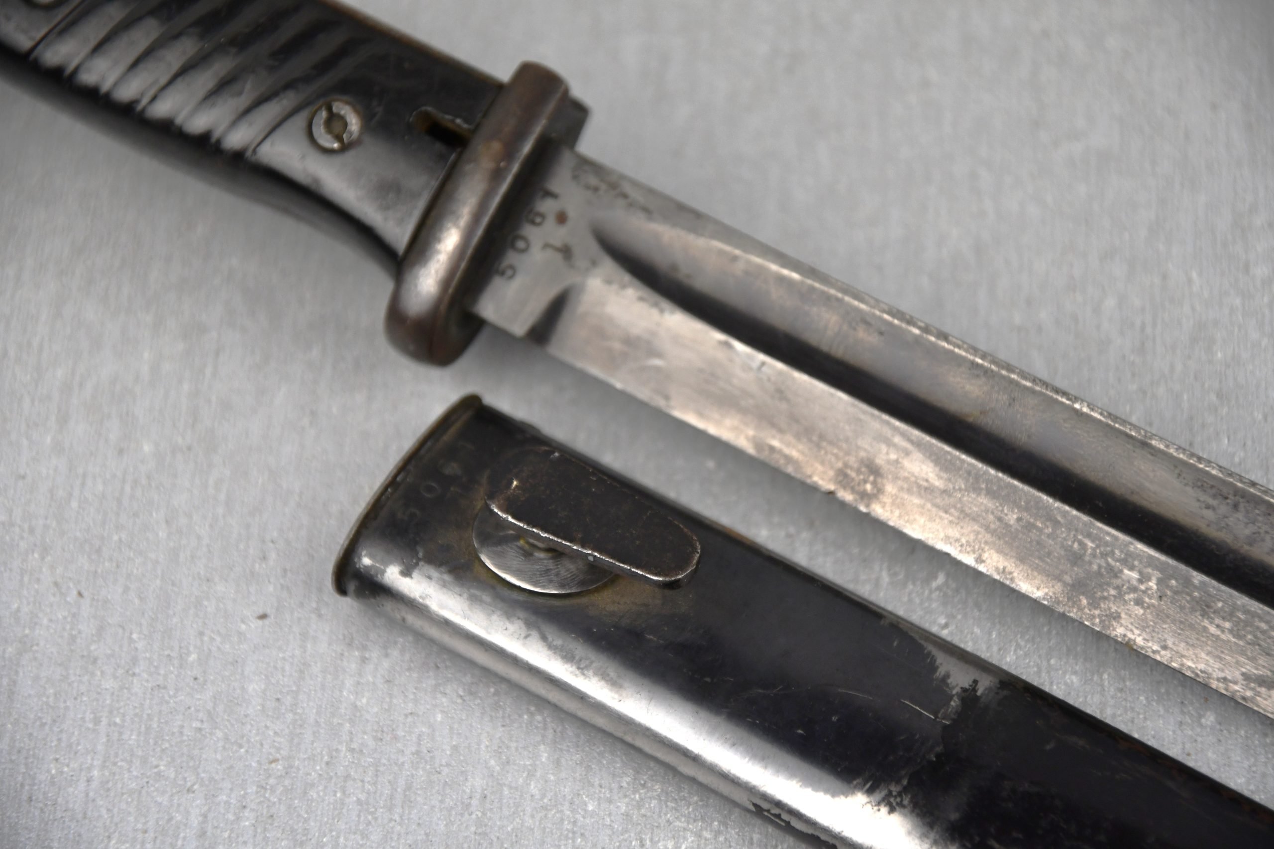 Wehrmacht matching K98 bayonet by fnj 1940 — image 3
