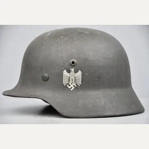 M35 army (Heer) reissued single decal steel helmet